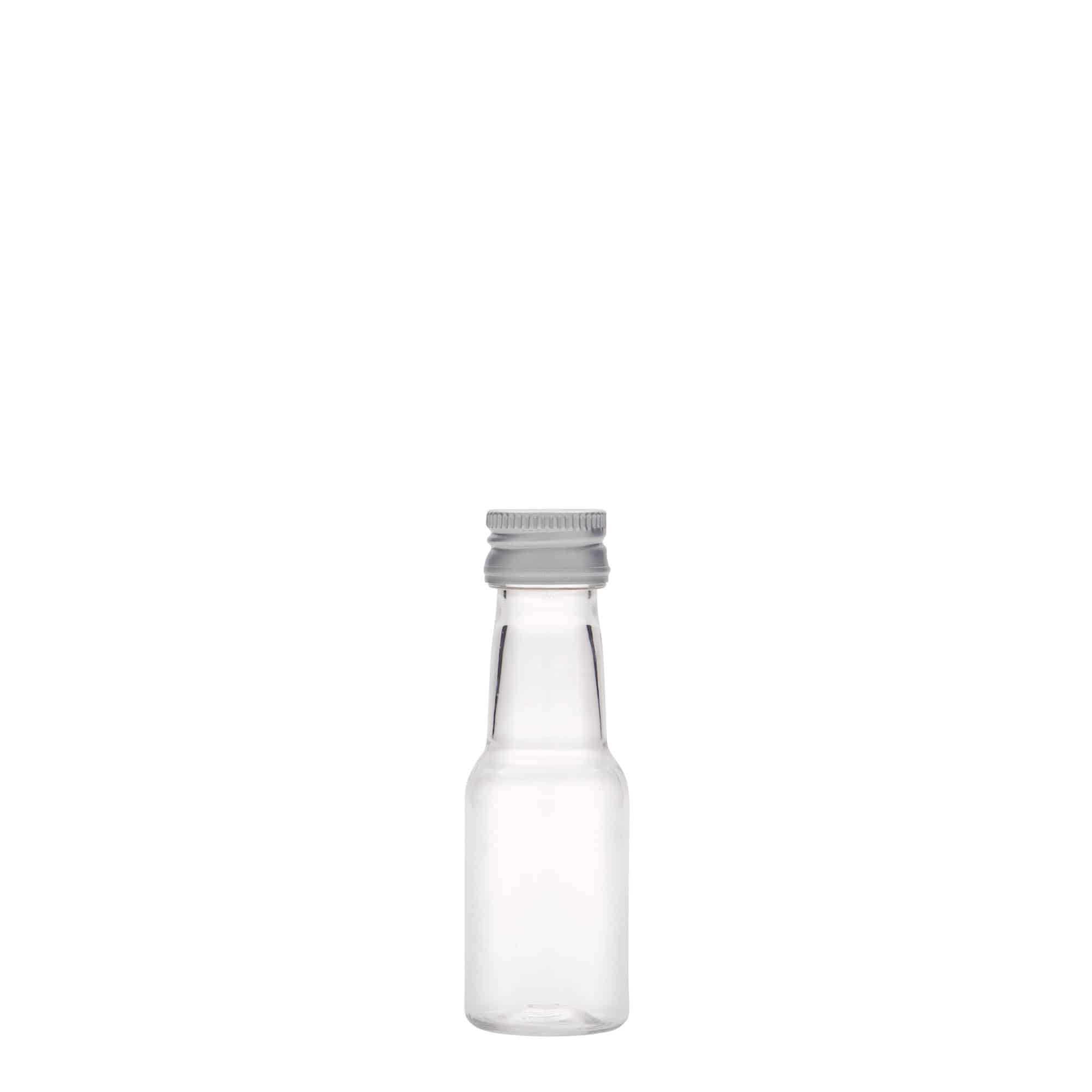 20 ml PET-flaska 'Theo', plast, mynning: PP 18