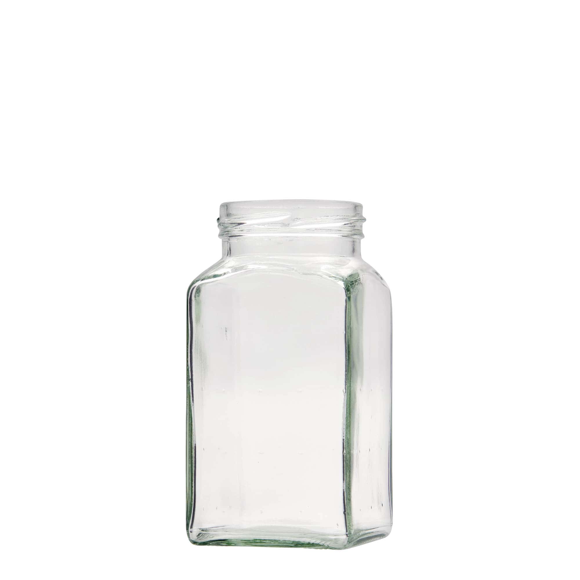 312 ml fyrkantigt glas, öppning: twist-off (TO 58)