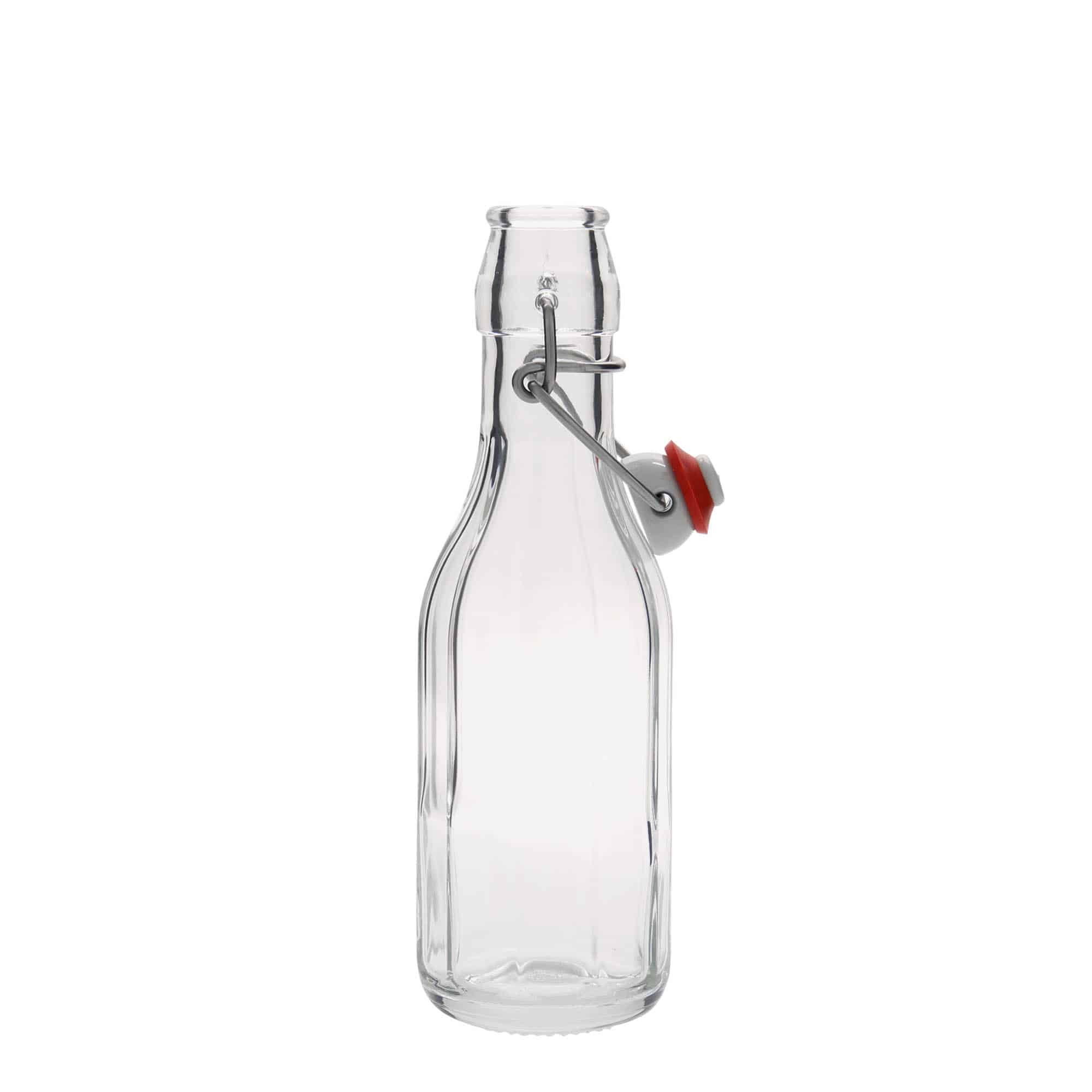 250 ml glasflaska 'Bravo', tiokantig, mynning: patentkork 250 ml glasflaska 'Bravo', tiokantig, mynning: patentkork