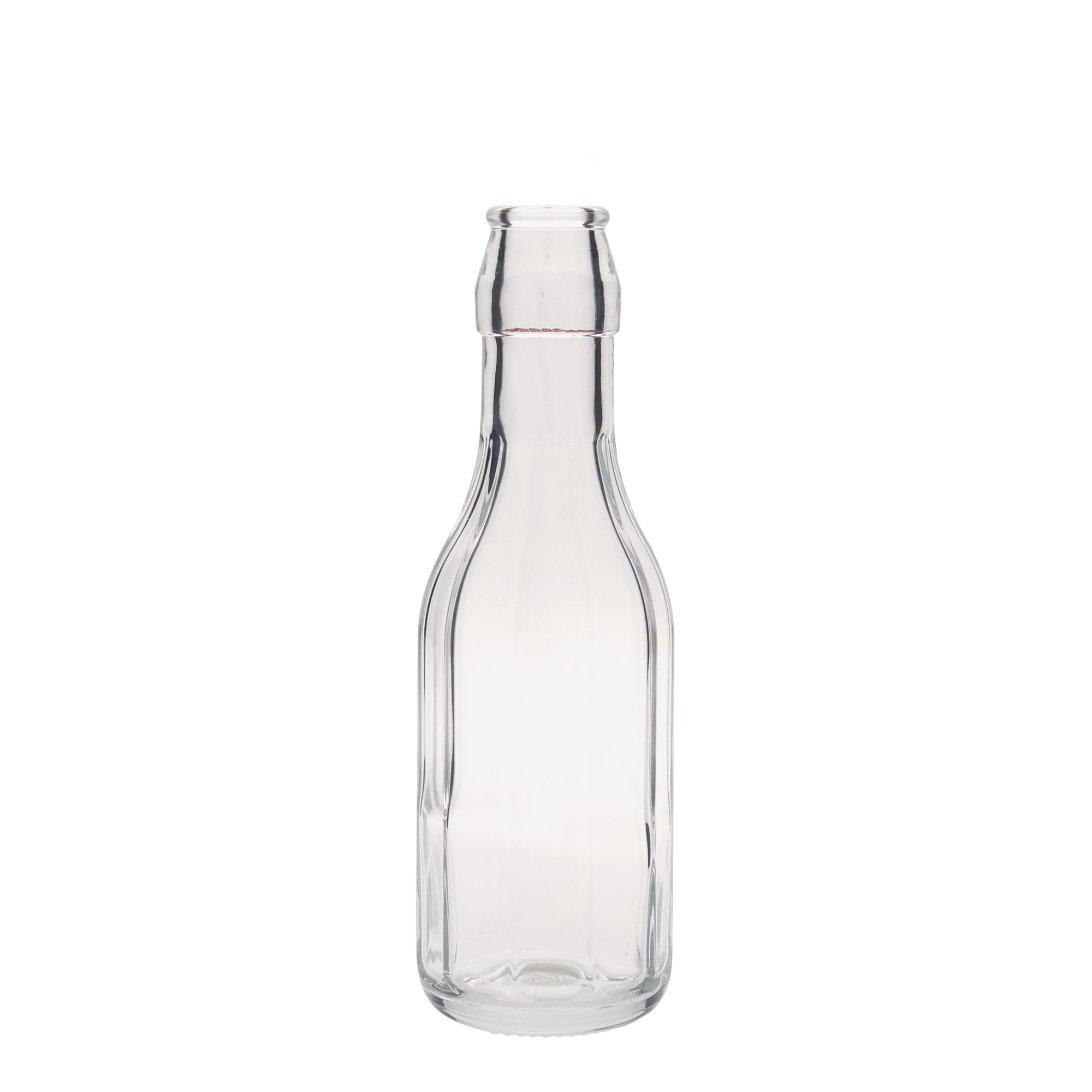 250 ml glasflaska 'Bravo', tiokantig, öppning: bygelkapsyl 250 ml glasflaska 'Bravo', tiokantig, öppning: bygelkapsyl