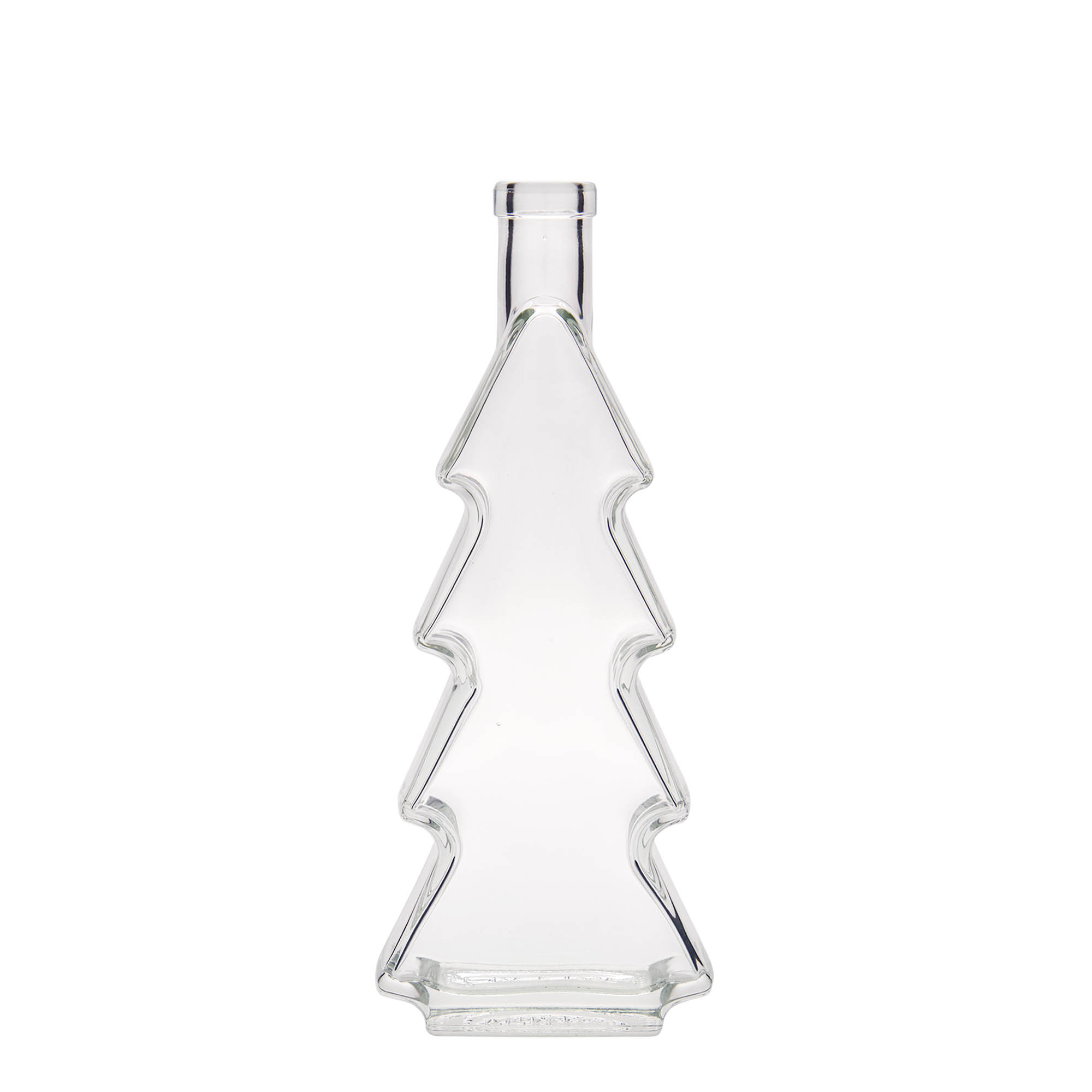 350 ml glasflaska 'Julgran', öppning: kork