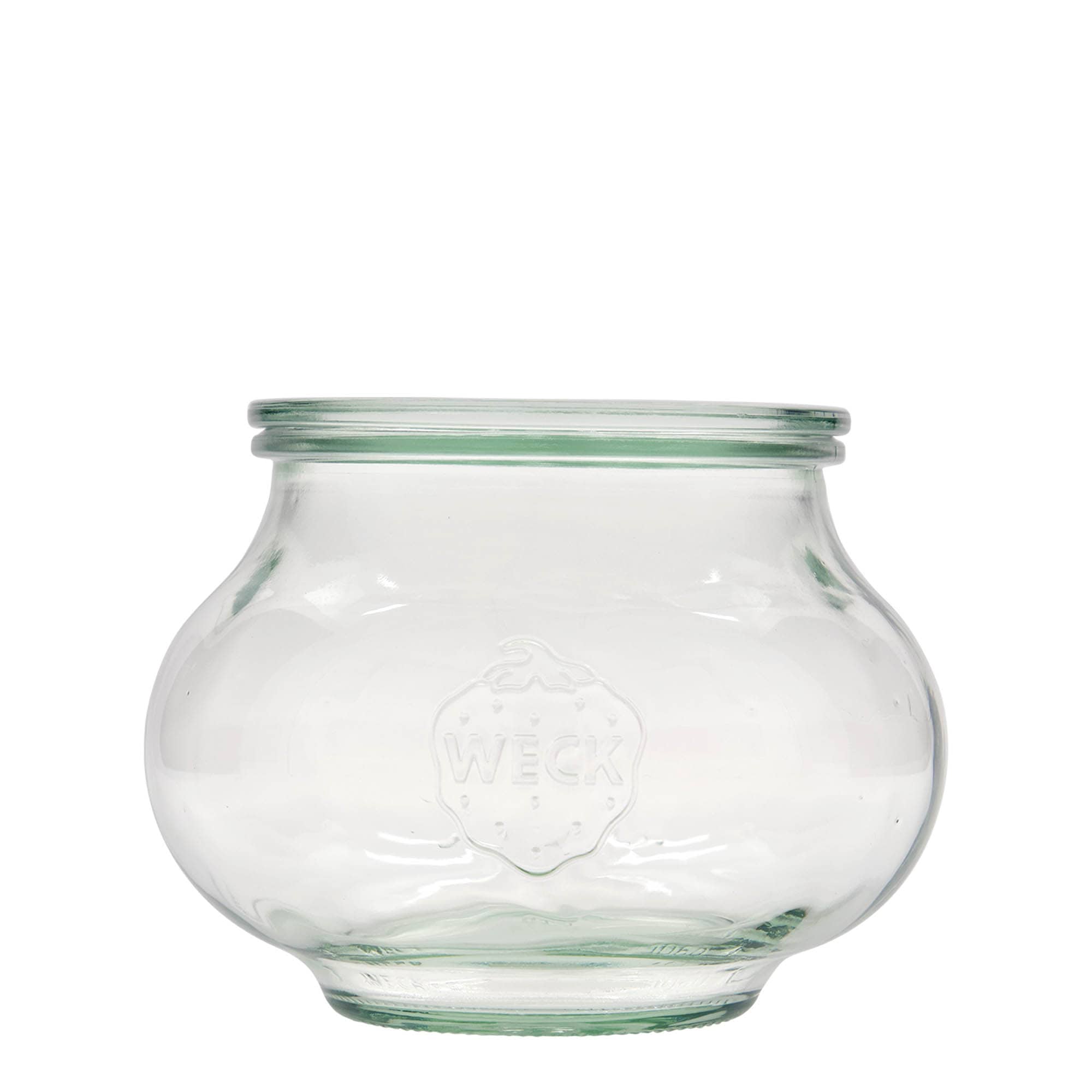 1,062 ml WECK-smyckesglas, öppning: rund kant