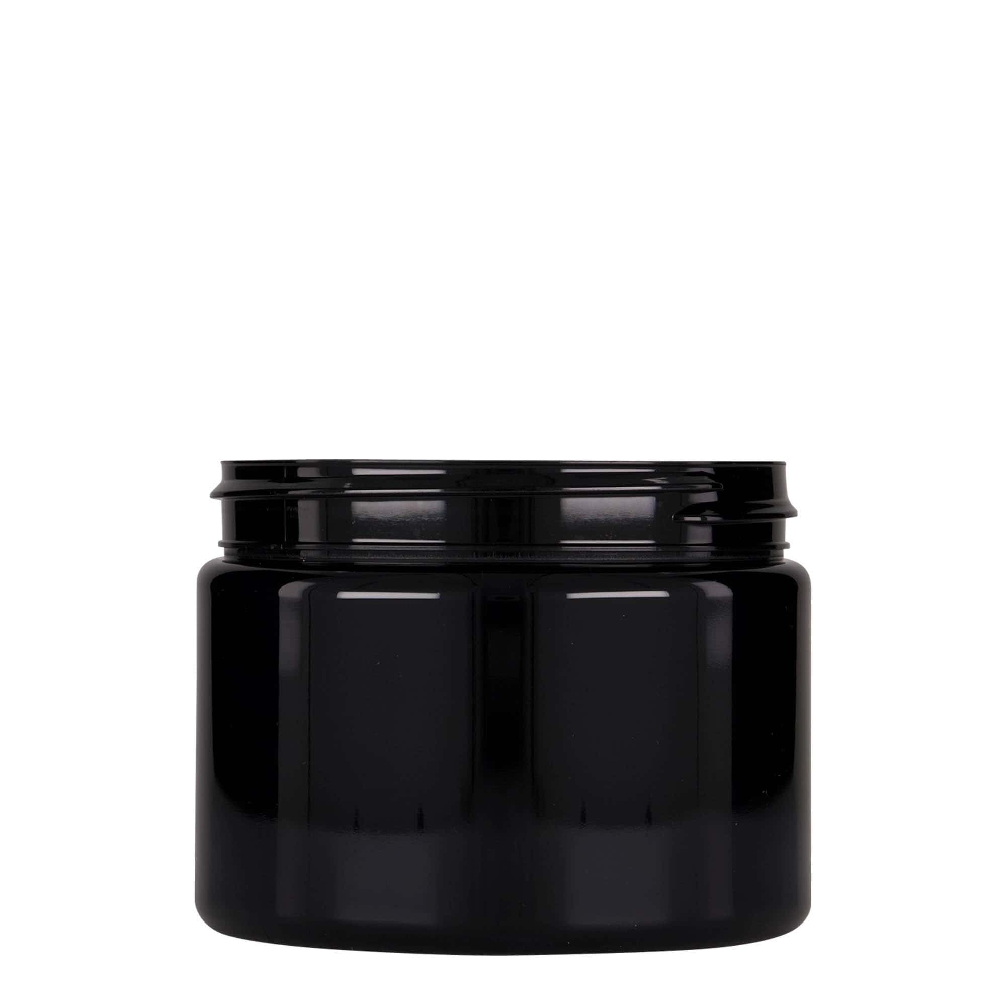 500 ml PET-burk 'Isabella', svart, mynning: 100/400 500 ml PET-burk 'Isabella', svart, mynning: 100/400