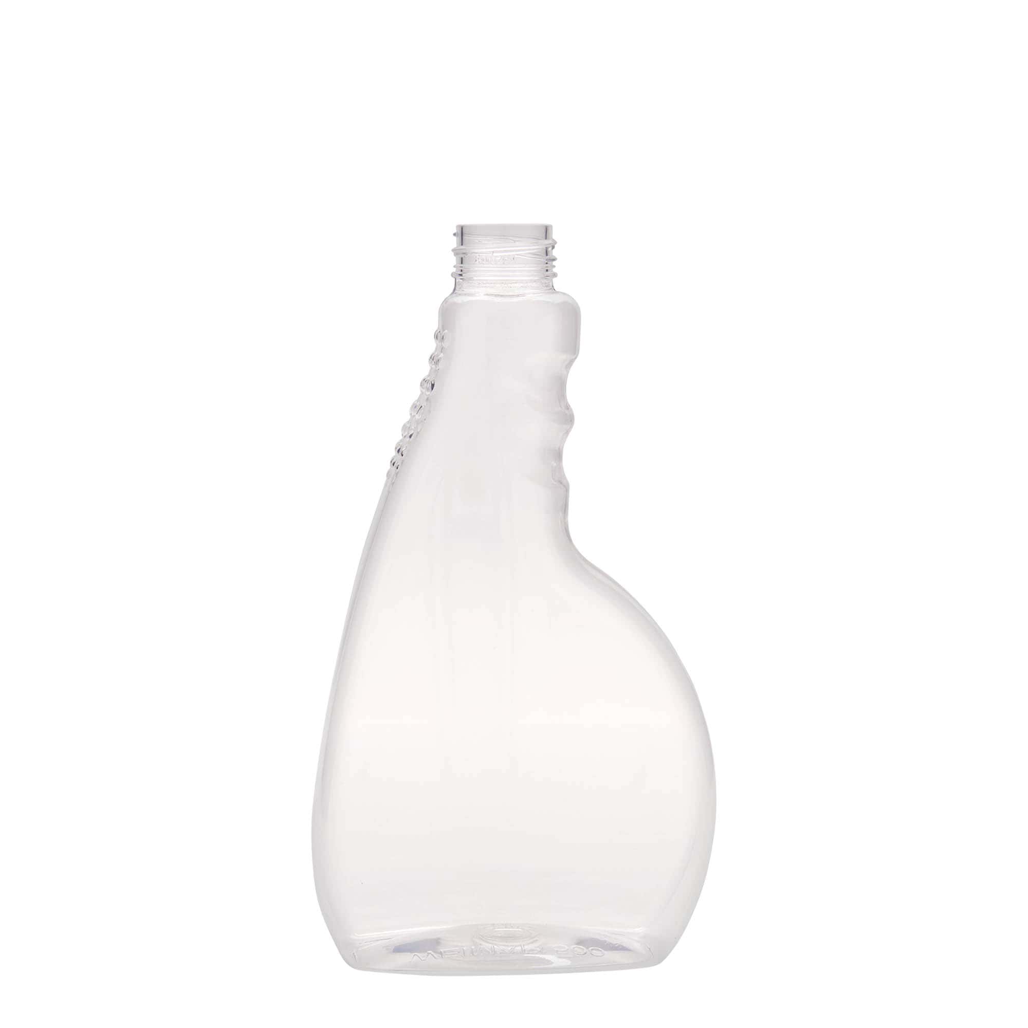 500 ml PET-sprayflaska 'Piccobello', rektangulär, plast, mynning: skruvlock