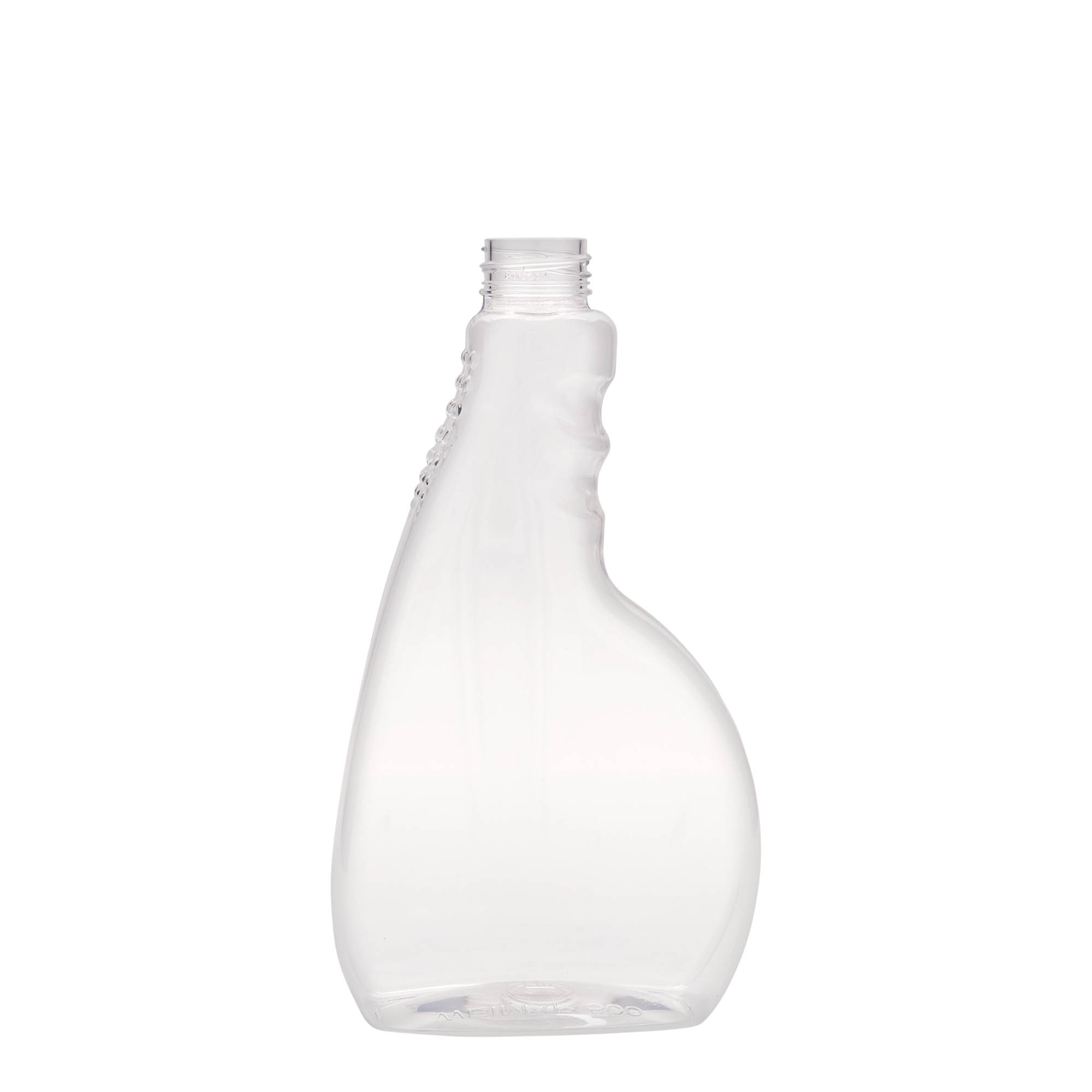 500 ml PET-sprayflaska 'Piccobello', rektangulär, plast, mynning: skruvlock