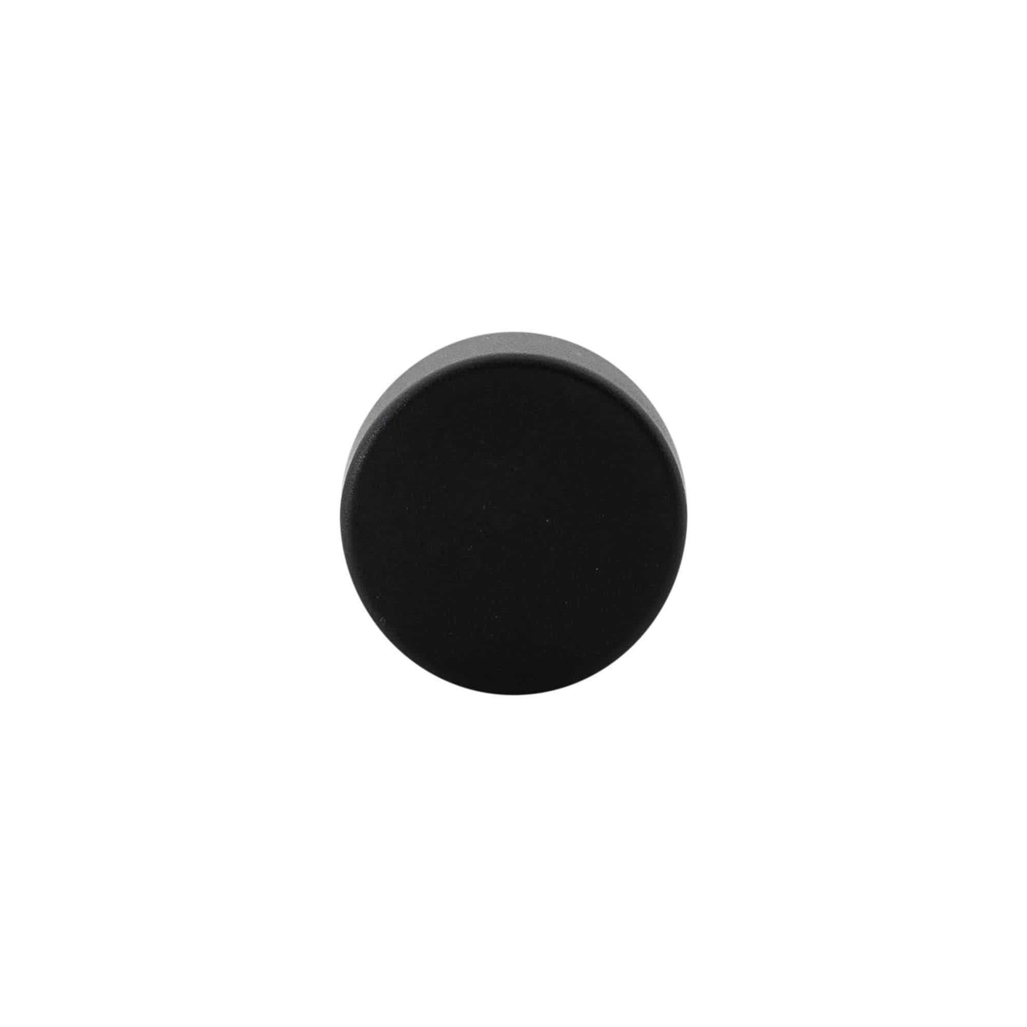 Greppkork 19 mm, plast, svart, för mynning: kork Greppkork 19 mm, plast, svart, för mynning: kork