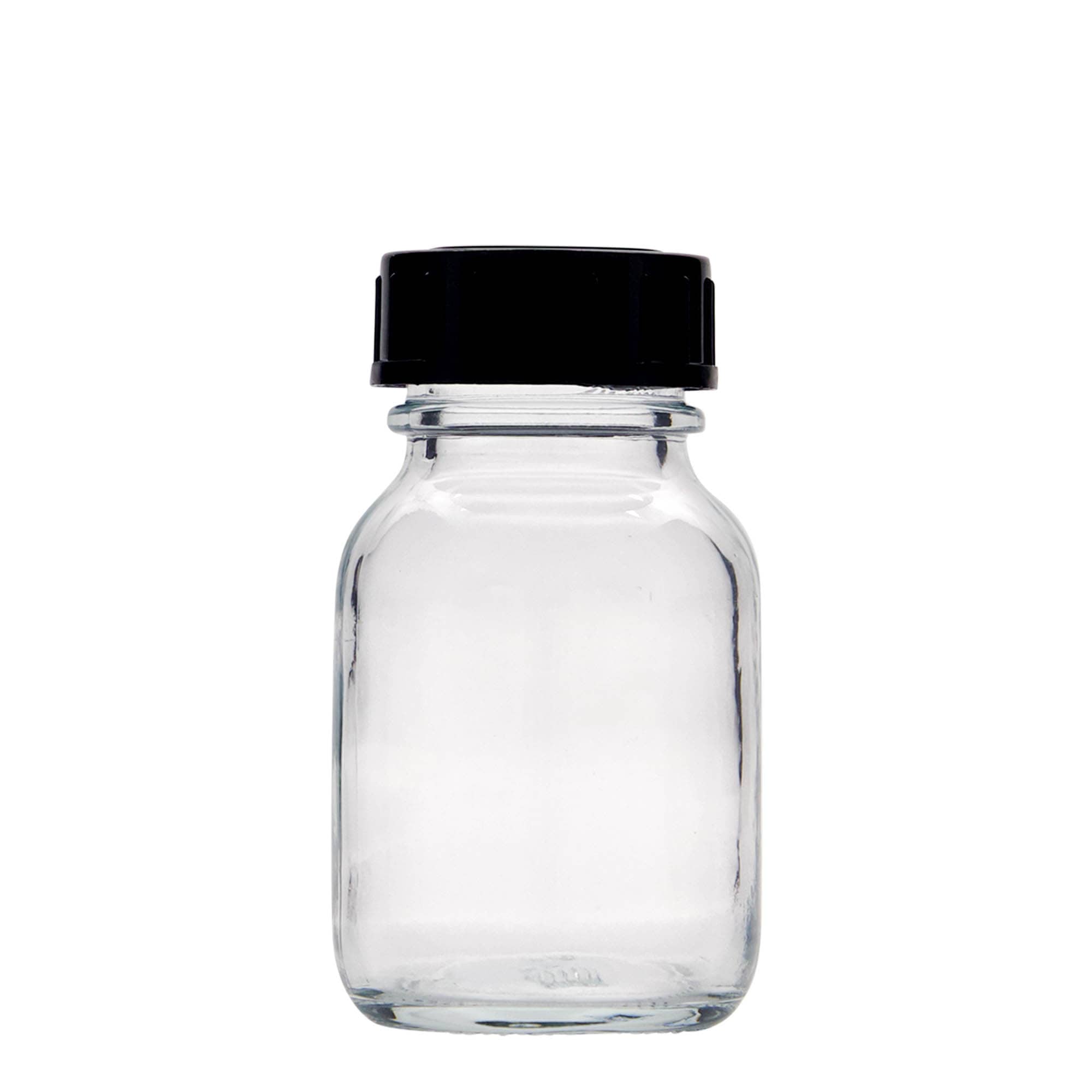 50 ml vid halsglas, mynning: DIN 32