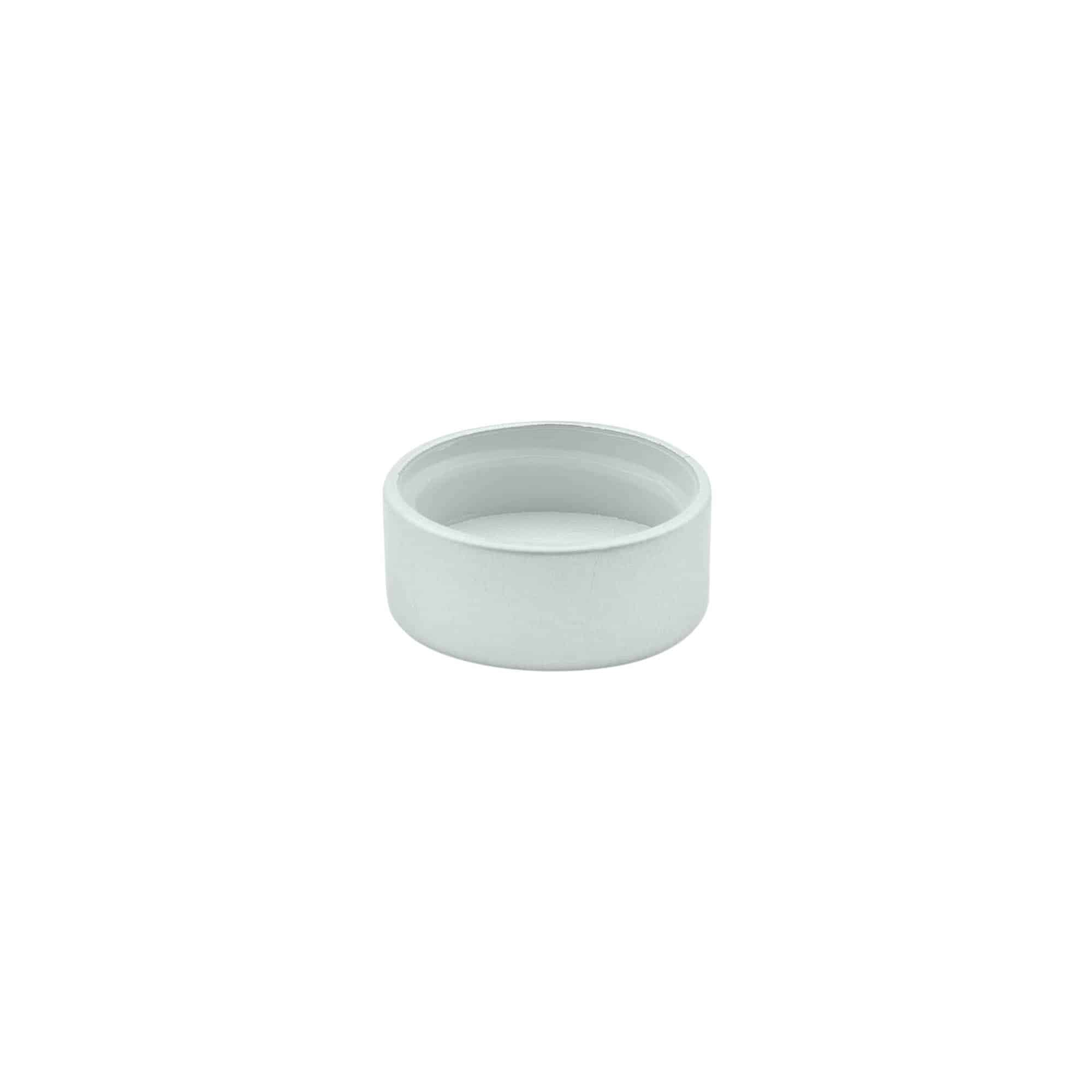 Skruvkapsel, ABS-plast, silver, för mynning: GPI 22/400
