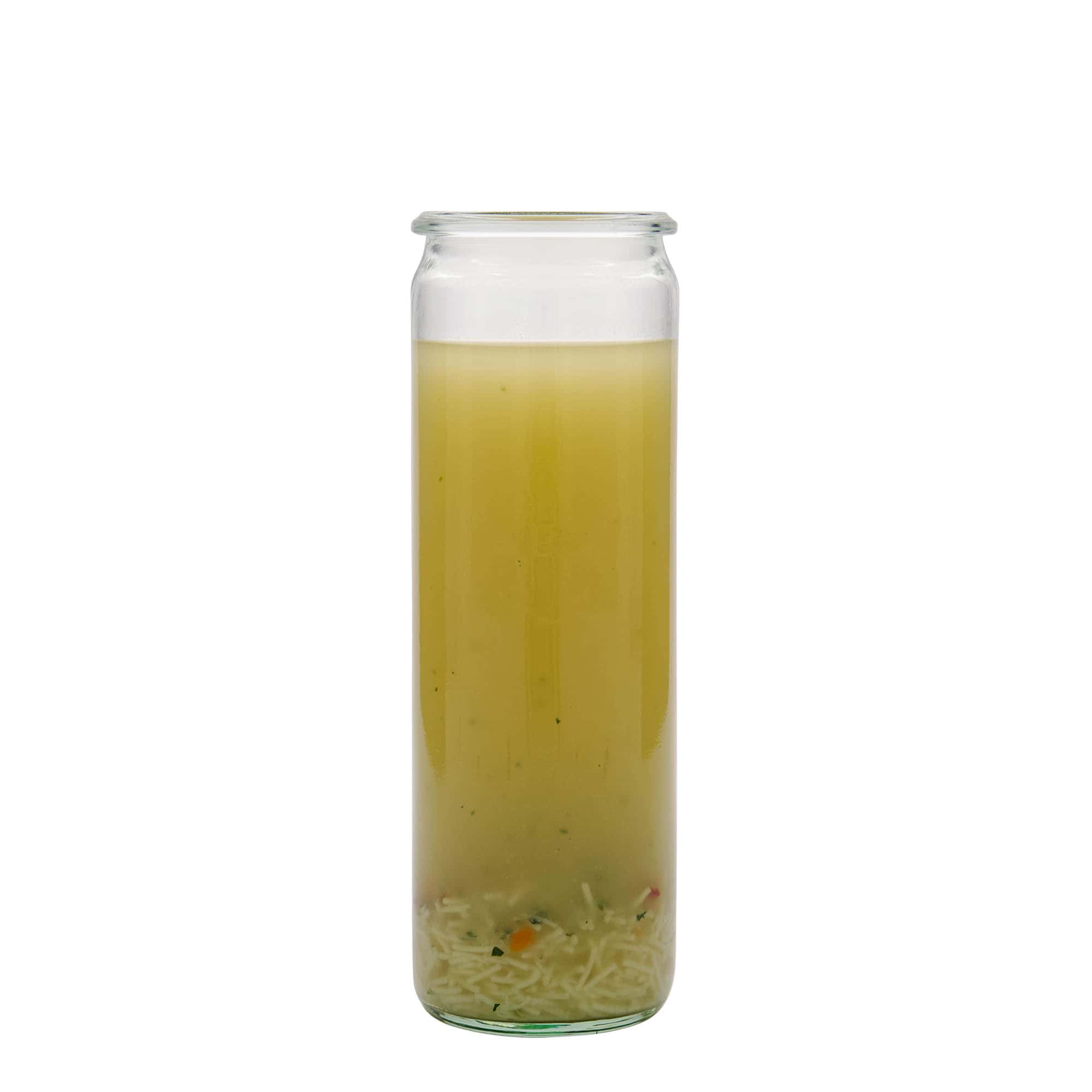 600 ml WECK-cylinderglas, mynning: rund kant