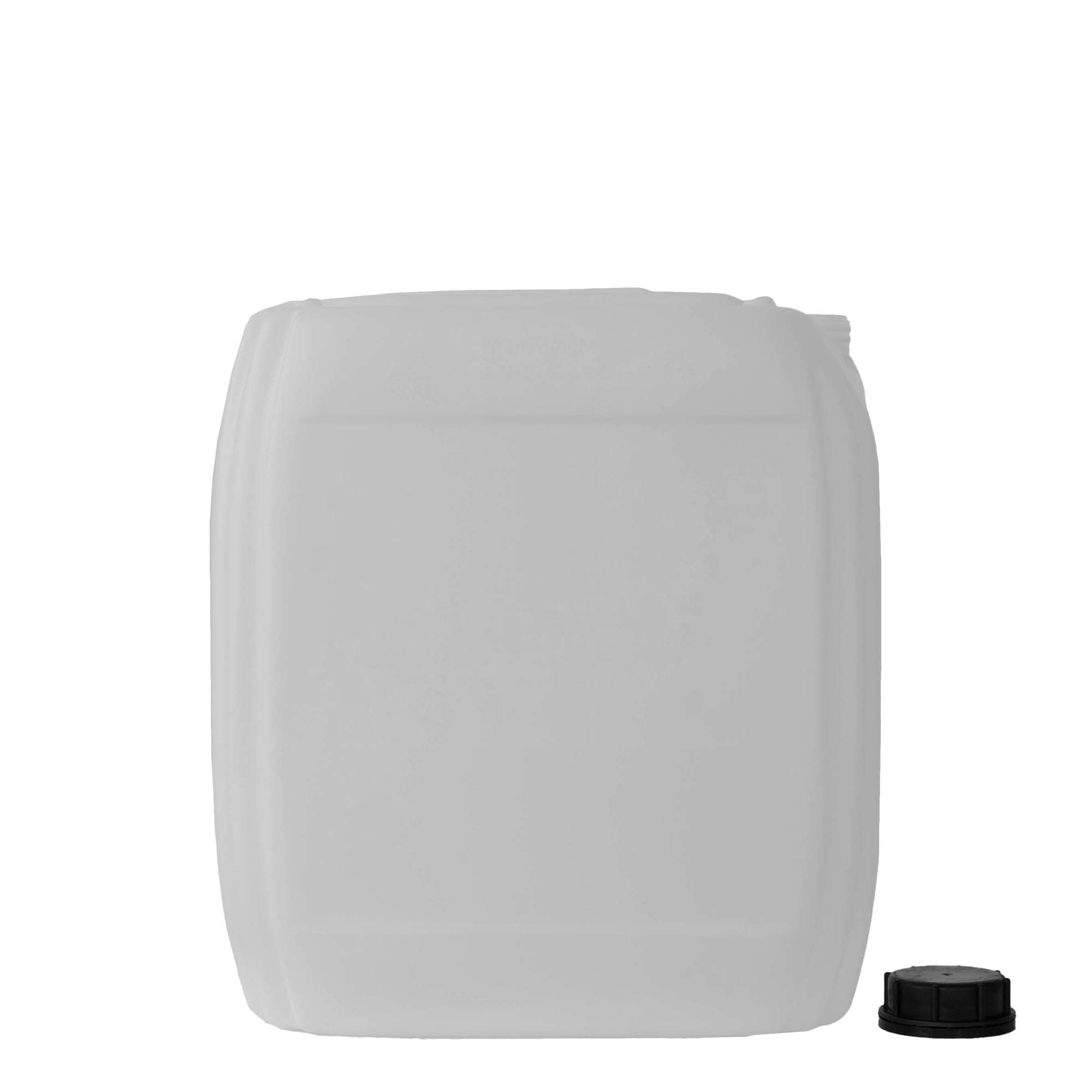 30 l dunk, rektangulär, HDPE-plast, natur, öppning: ND 60