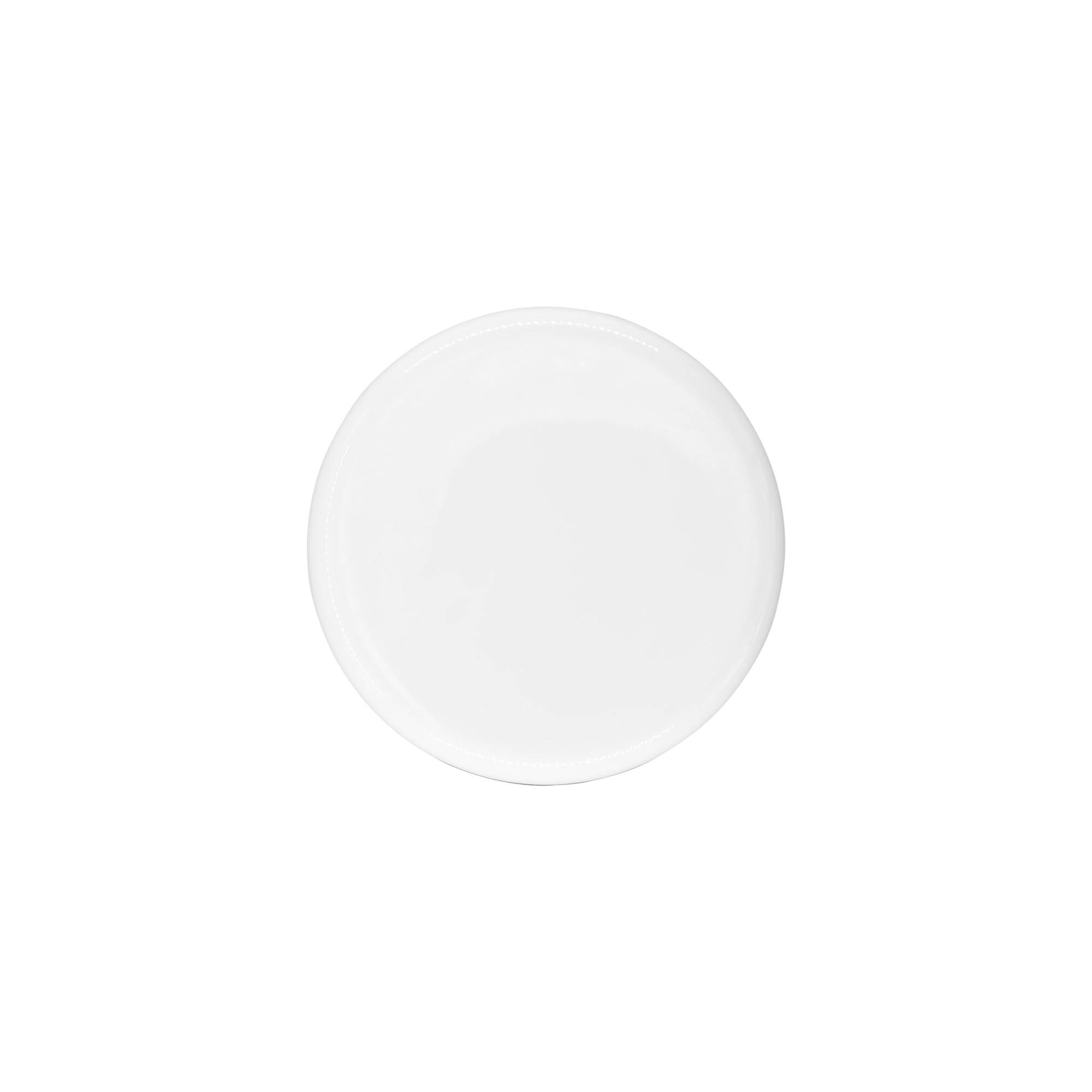 Skruvlock för 100 ml 'Bianca', PP-plast, vit