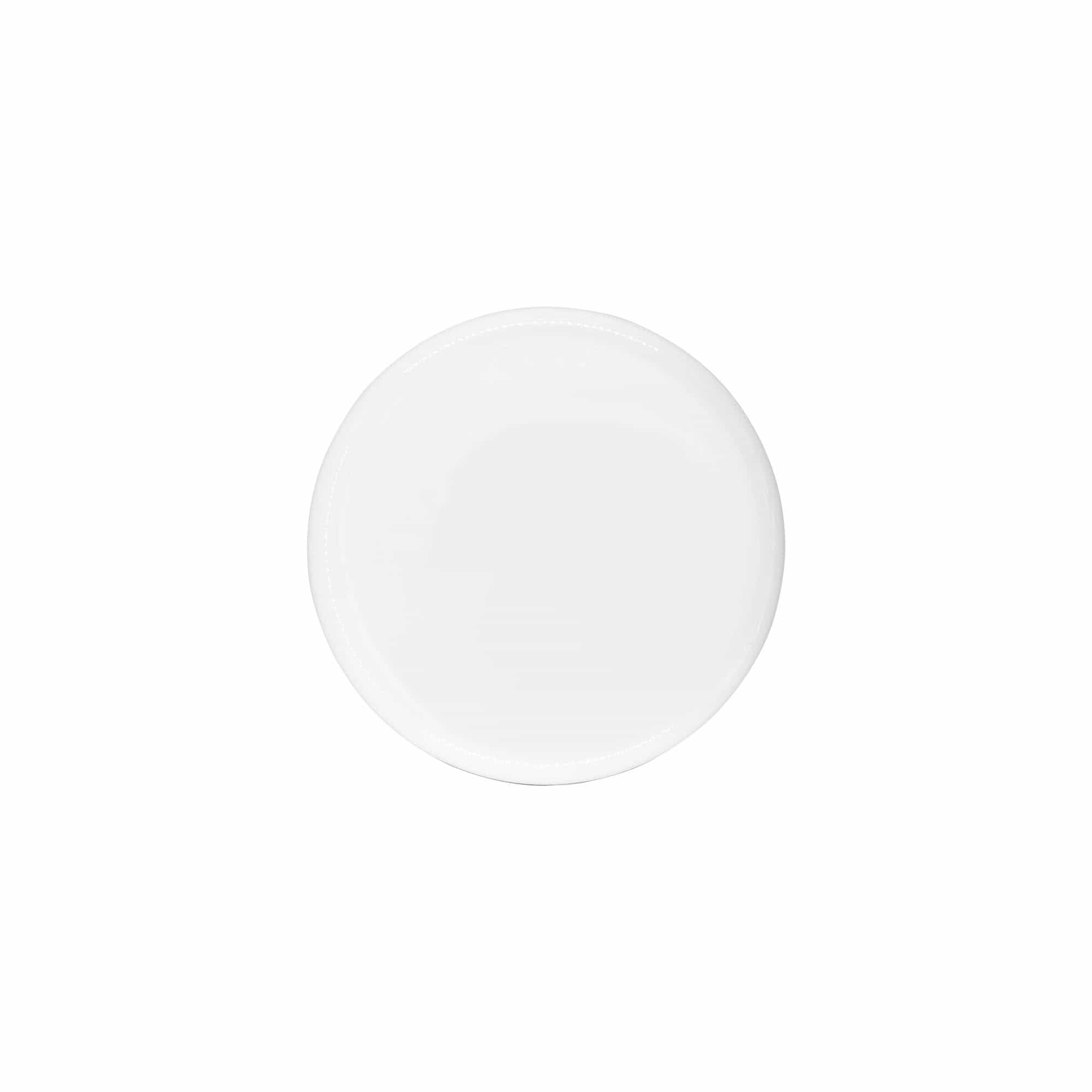Skruvlock för 100 ml 'Bianca', PP-plast, vit