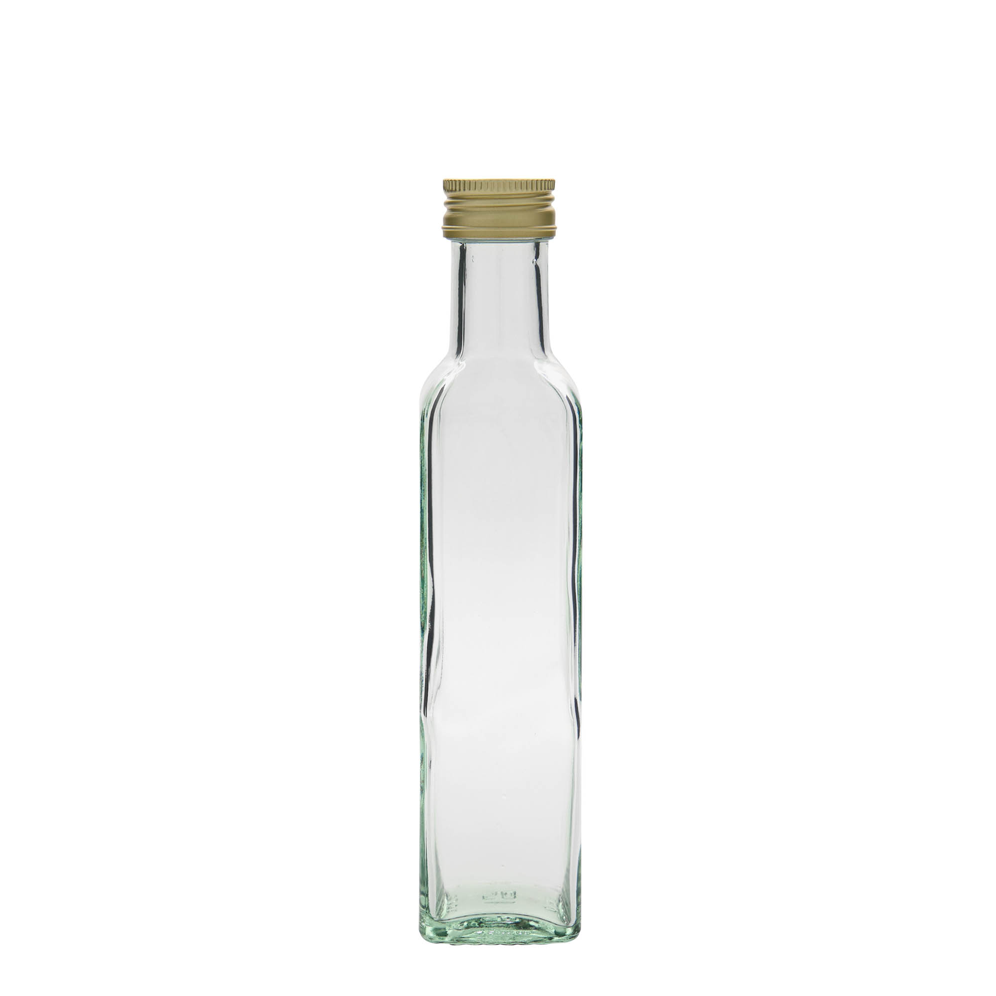 250 ml glasflaska 'Marasca', fyrkantig, öppning: PP 31,5