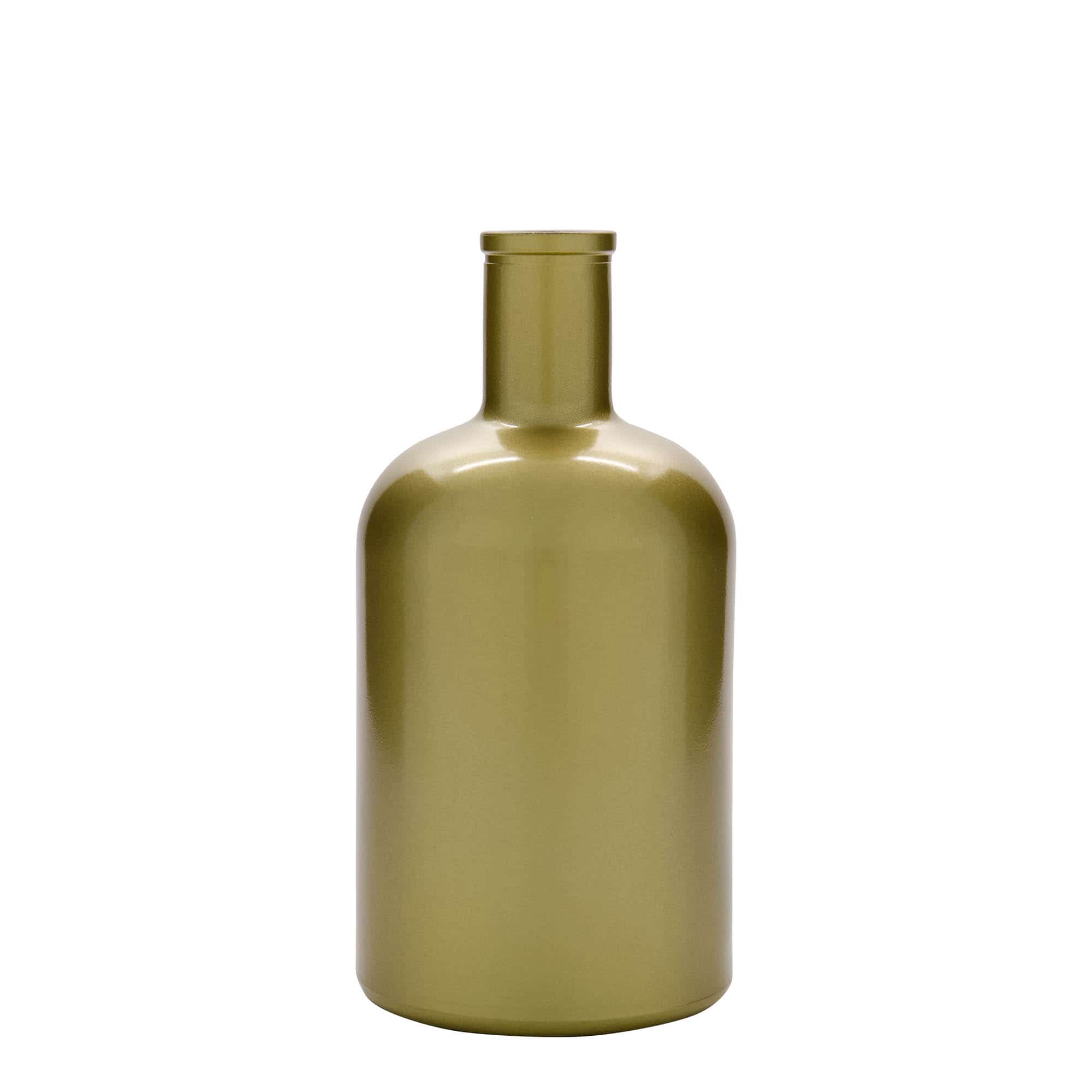 700 ml glasflaska 'Gerardino', guld, mynning: kork 700 ml glasflaska 'Gerardino', guld, mynning: kork