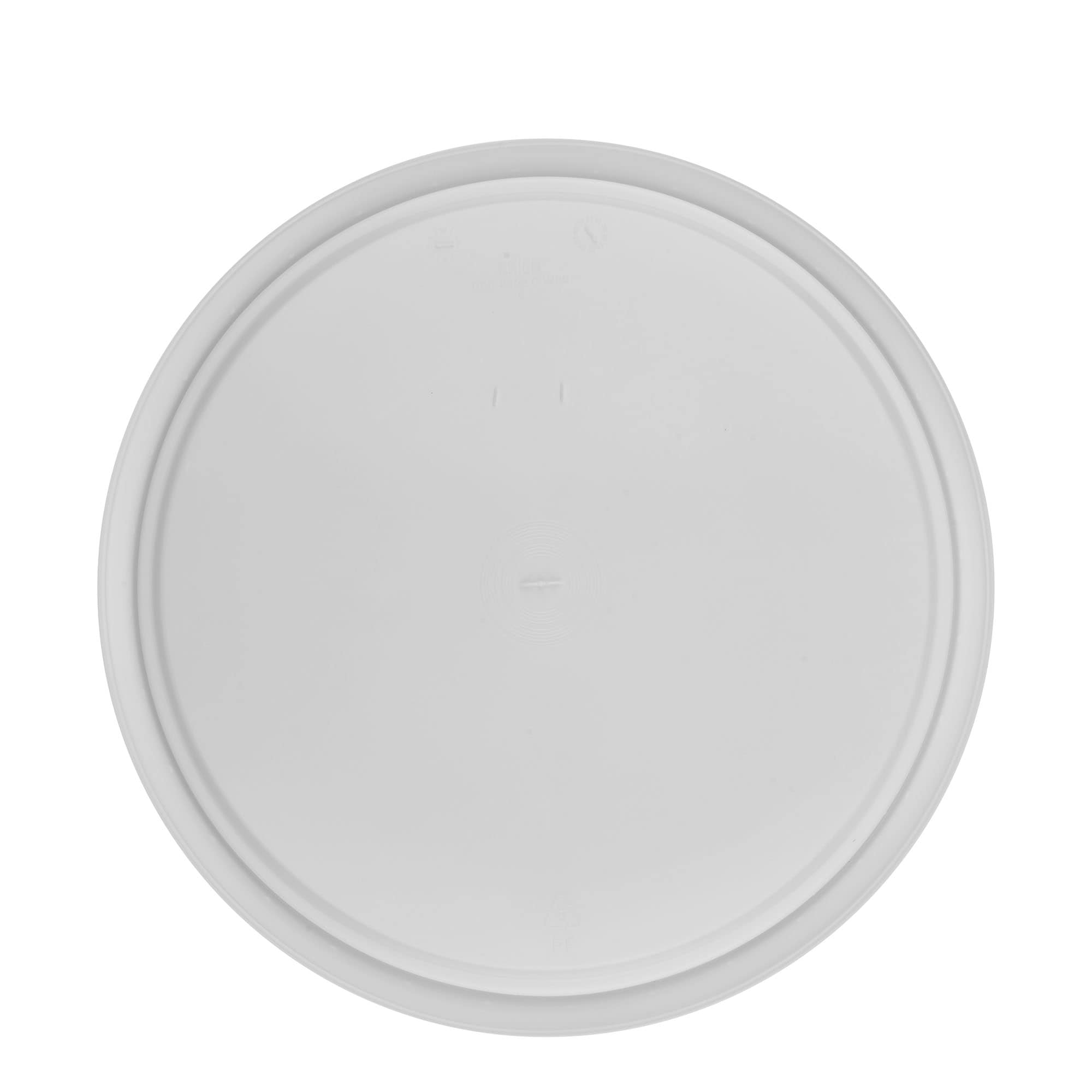 Lock till 30 l hink, PP-plast, vit