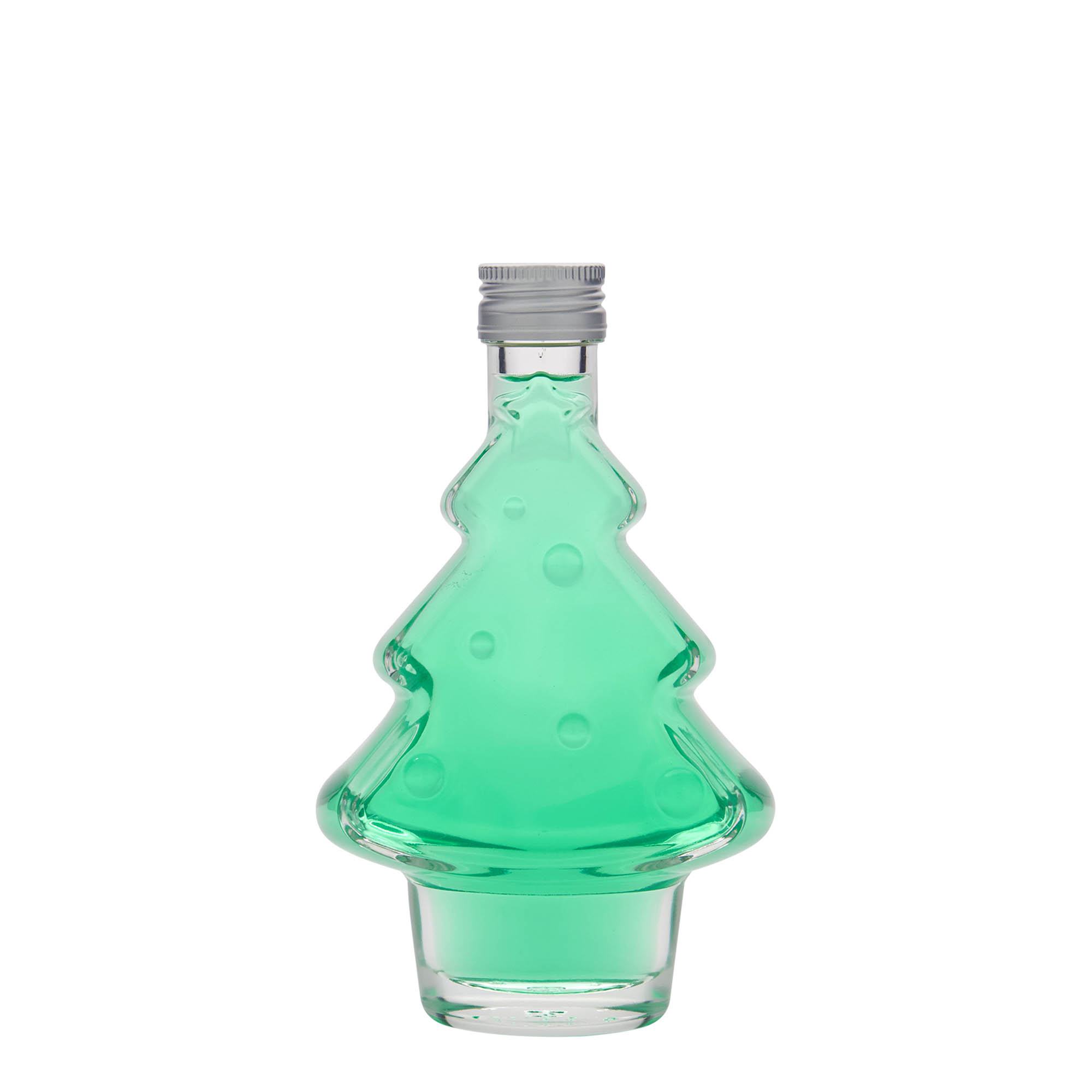 200 ml glasflaska 'Tannenbaum', mynning: PP 28