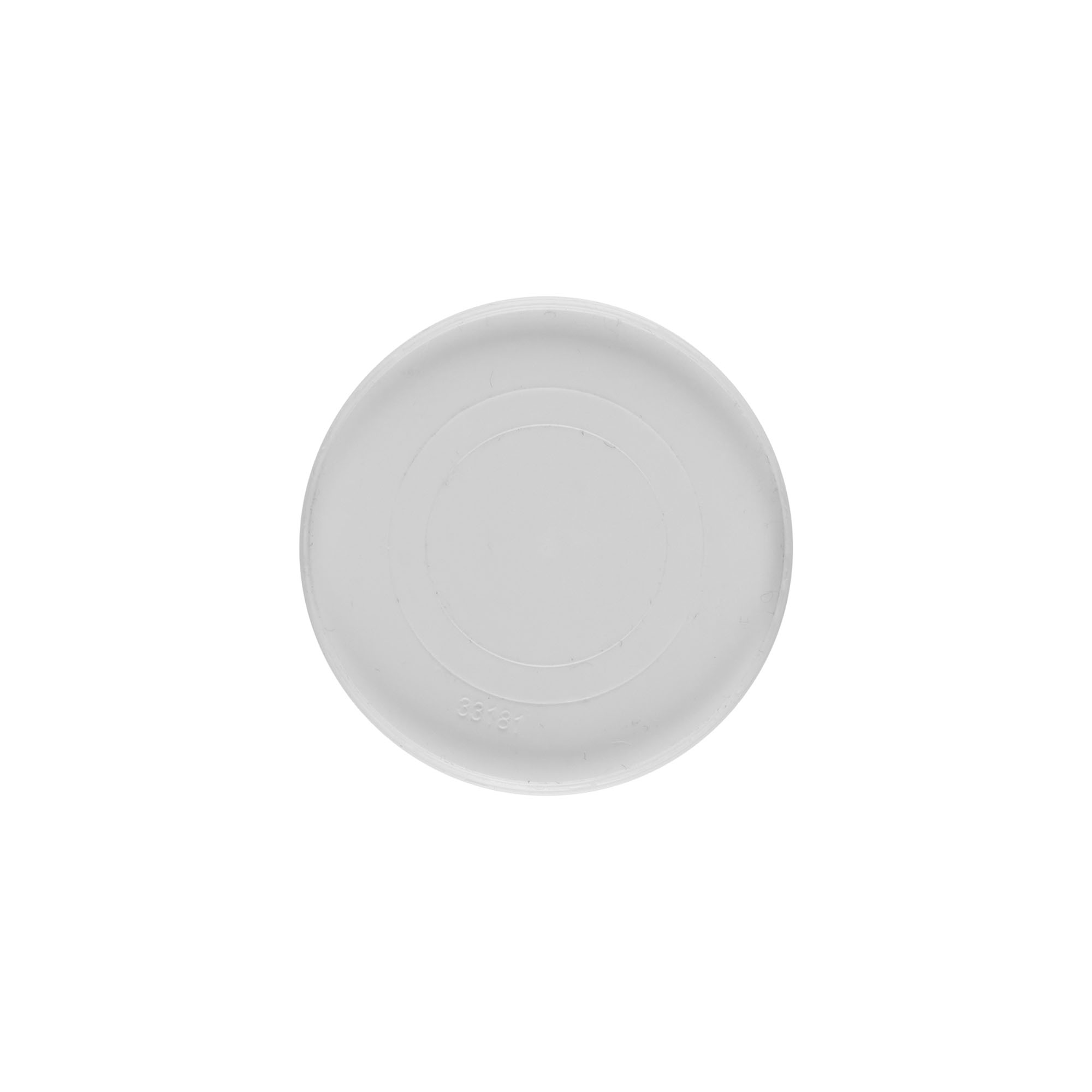 Skyddsskiva för 30 ml 'Bianca', PP-plast, vit Skyddsskiva för 30 ml 'Bianca', PP-plast, vit