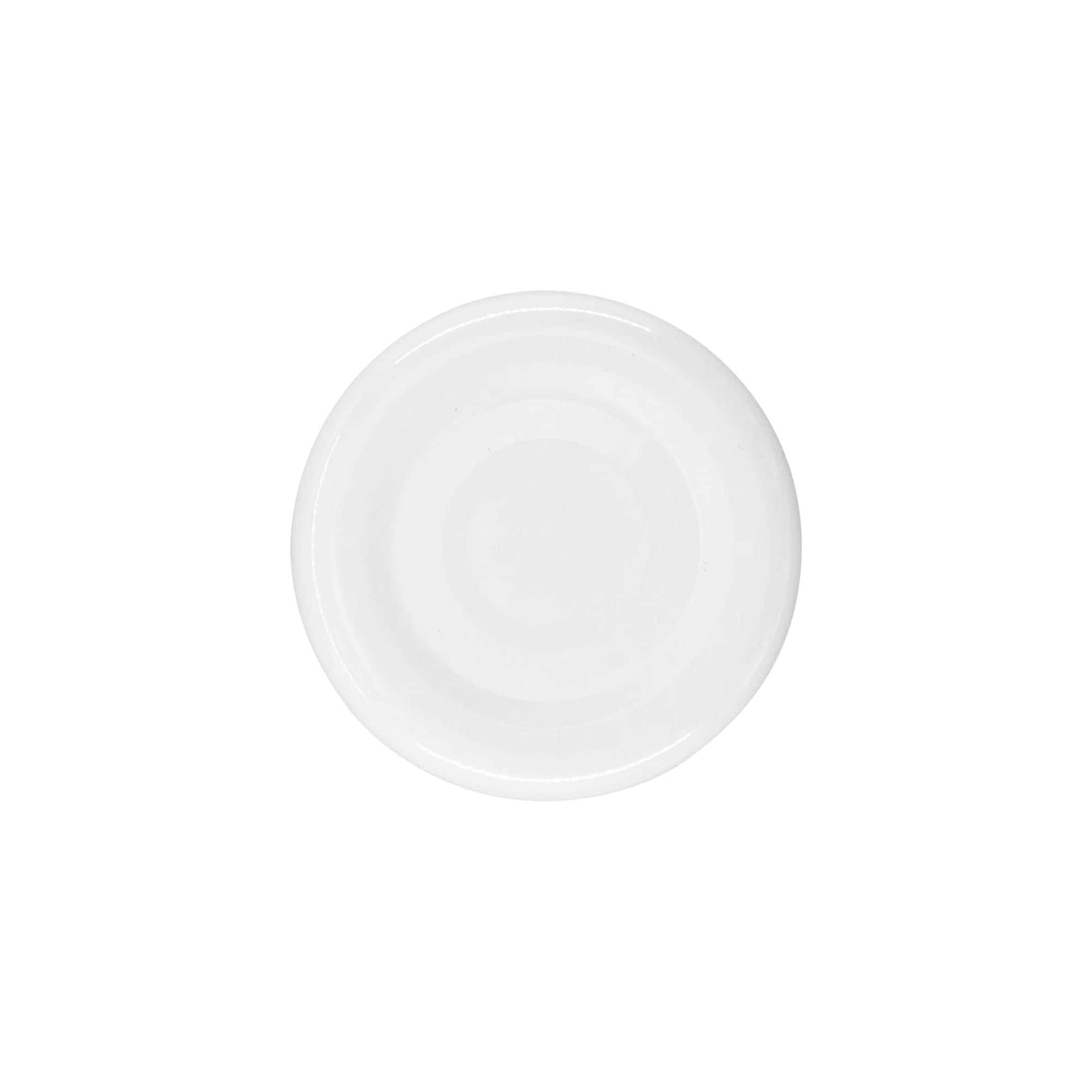 Twist-Off-lock, plåt, vit, för öppning: TO 38 Twist-Off-lock, plåt, vit, för öppning: TO 38