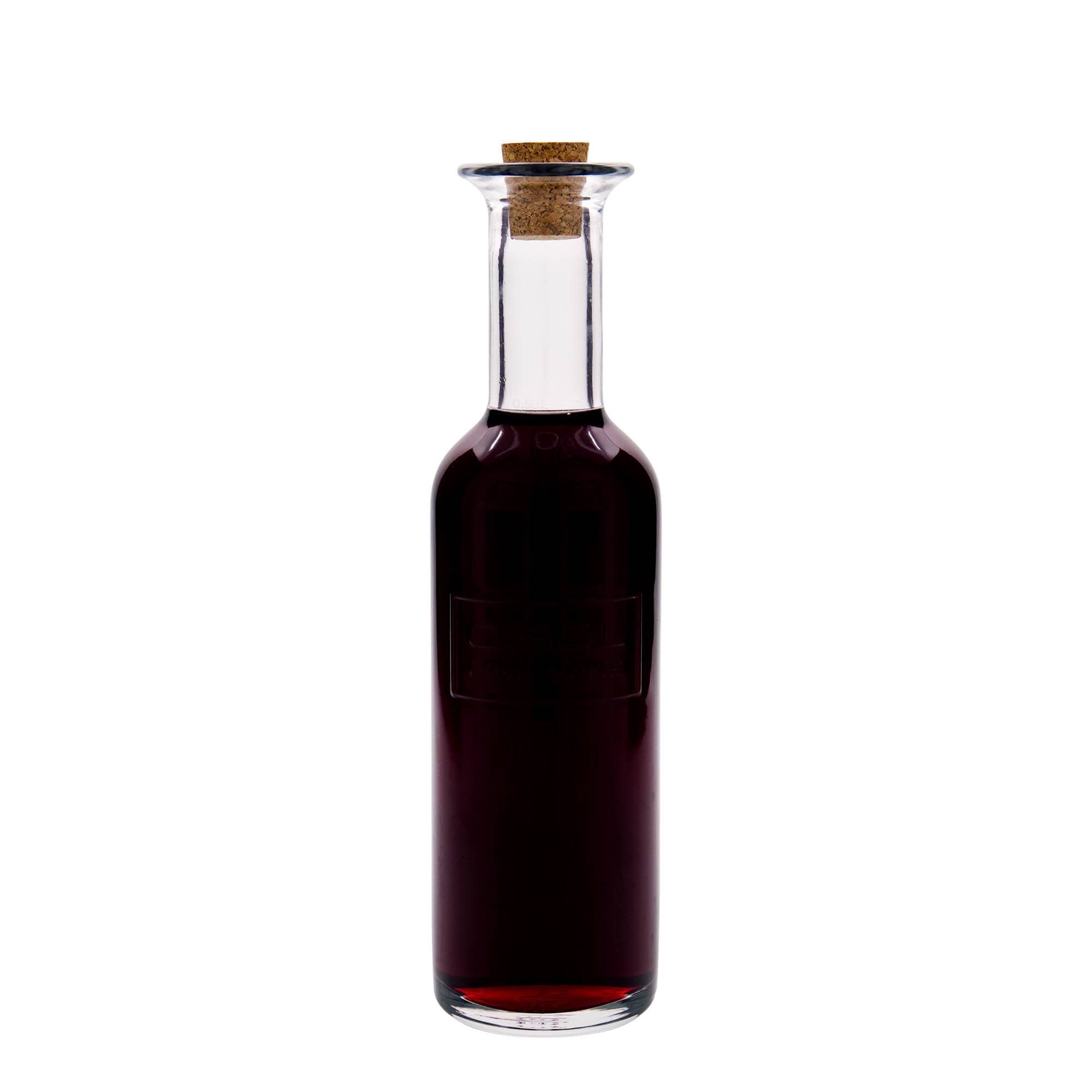 500 ml glasflaska 'Optima Fine Wine', mynning: kork