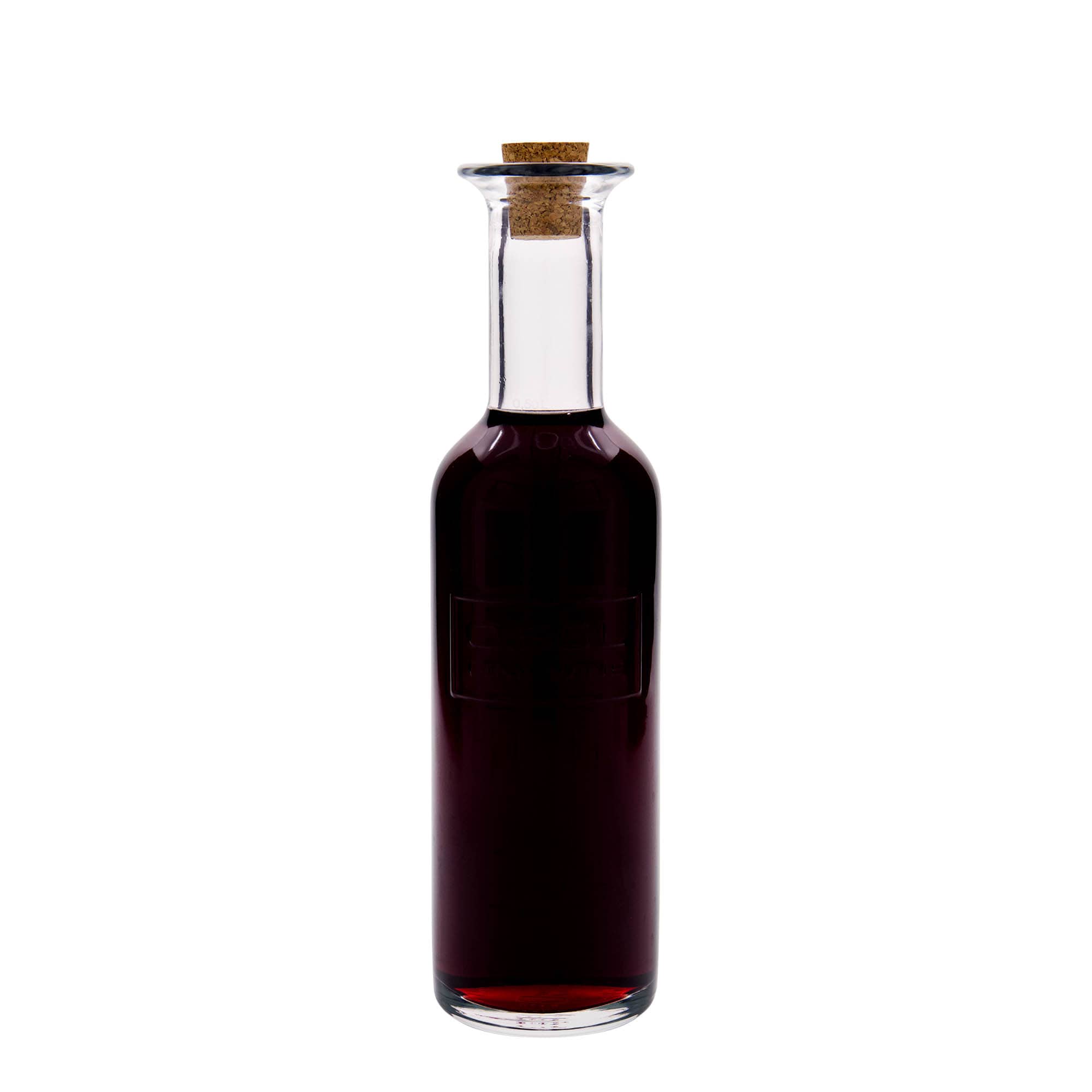 500 ml glasflaska 'Optima Fine Wine', mynning: kork