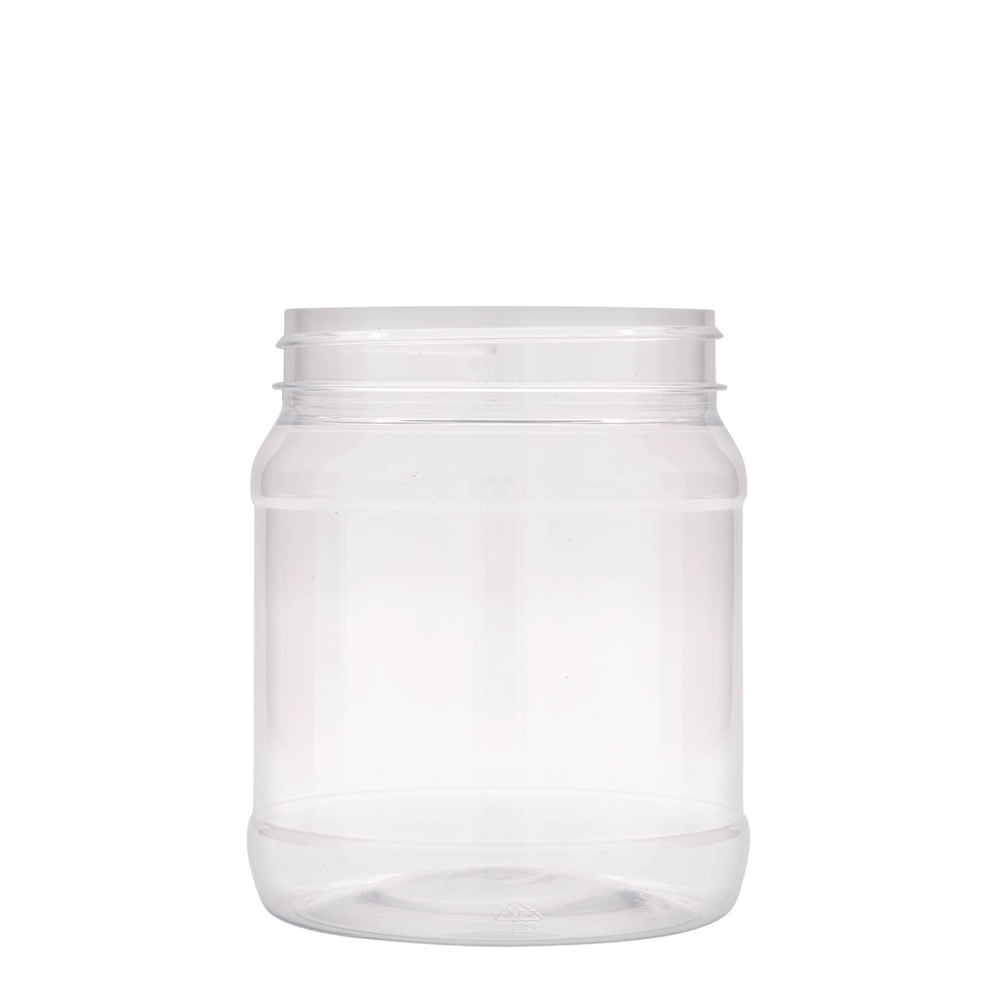 1.000 ml PET-burk 'Lulu', plast, öppning: 100/400