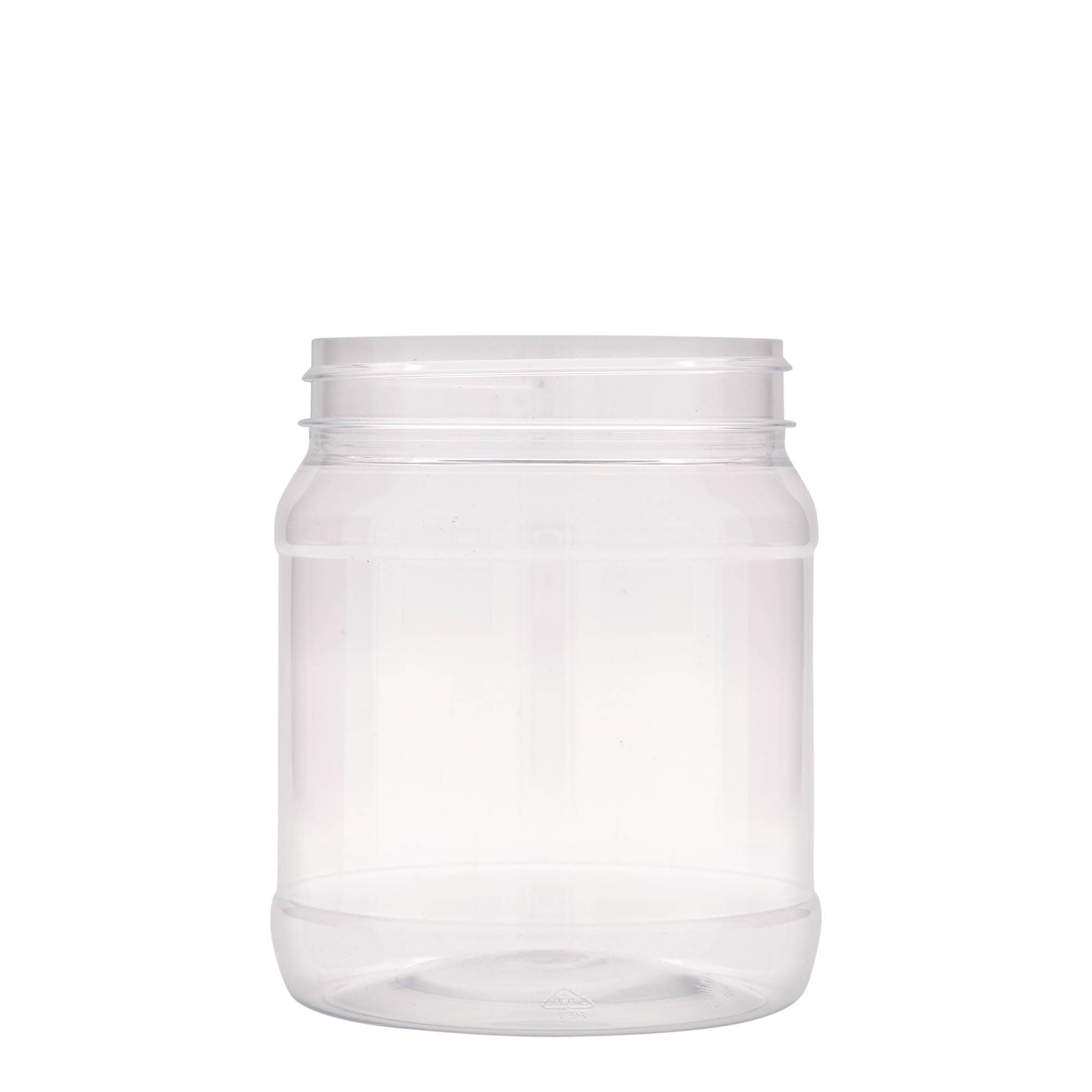1.000 ml PET-burk 'Lulu', plast, öppning: 100/400
