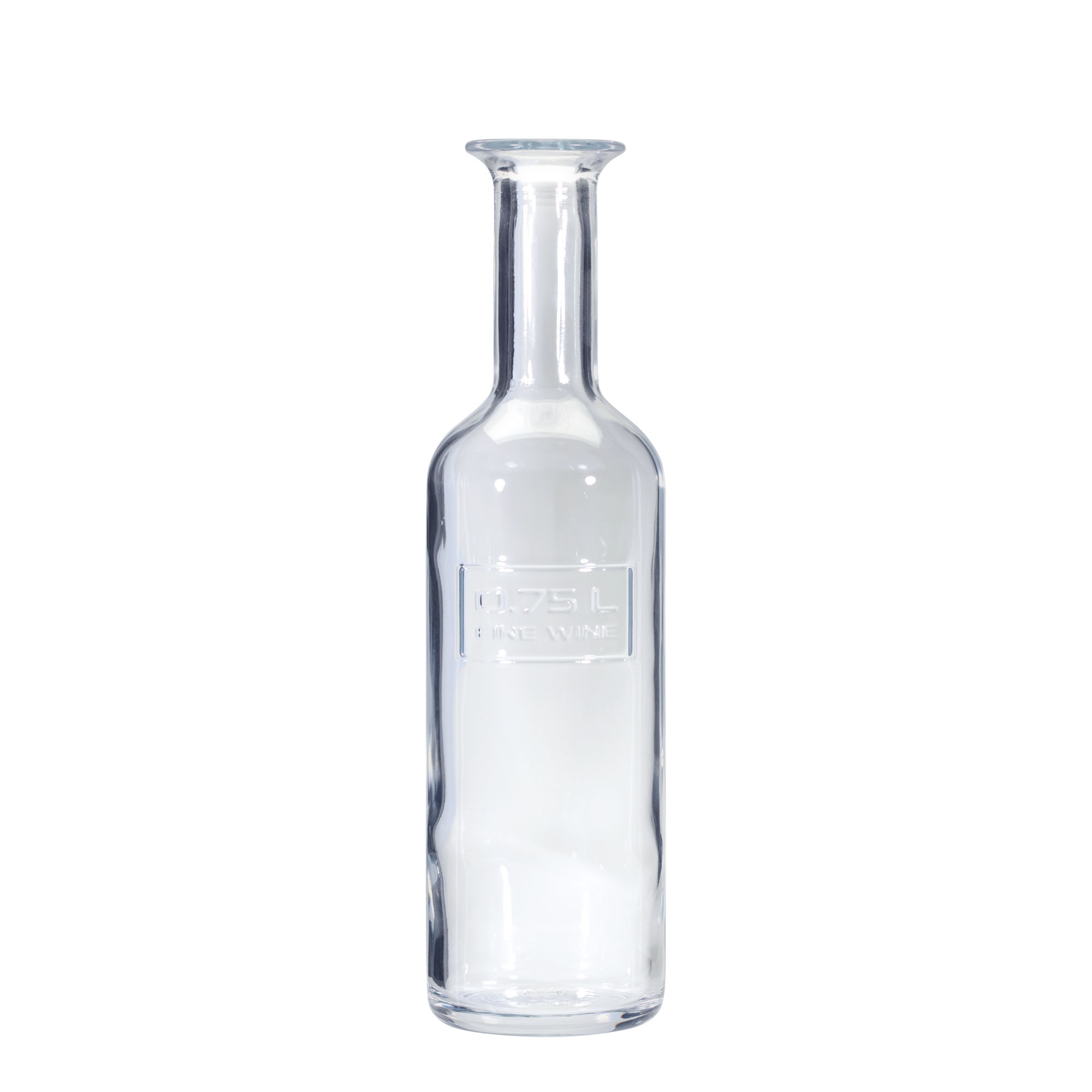 750 ml glasflaska 'Optima Fine Wine', öppning: kork 750 ml glasflaska 'Optima Fine Wine', öppning: kork