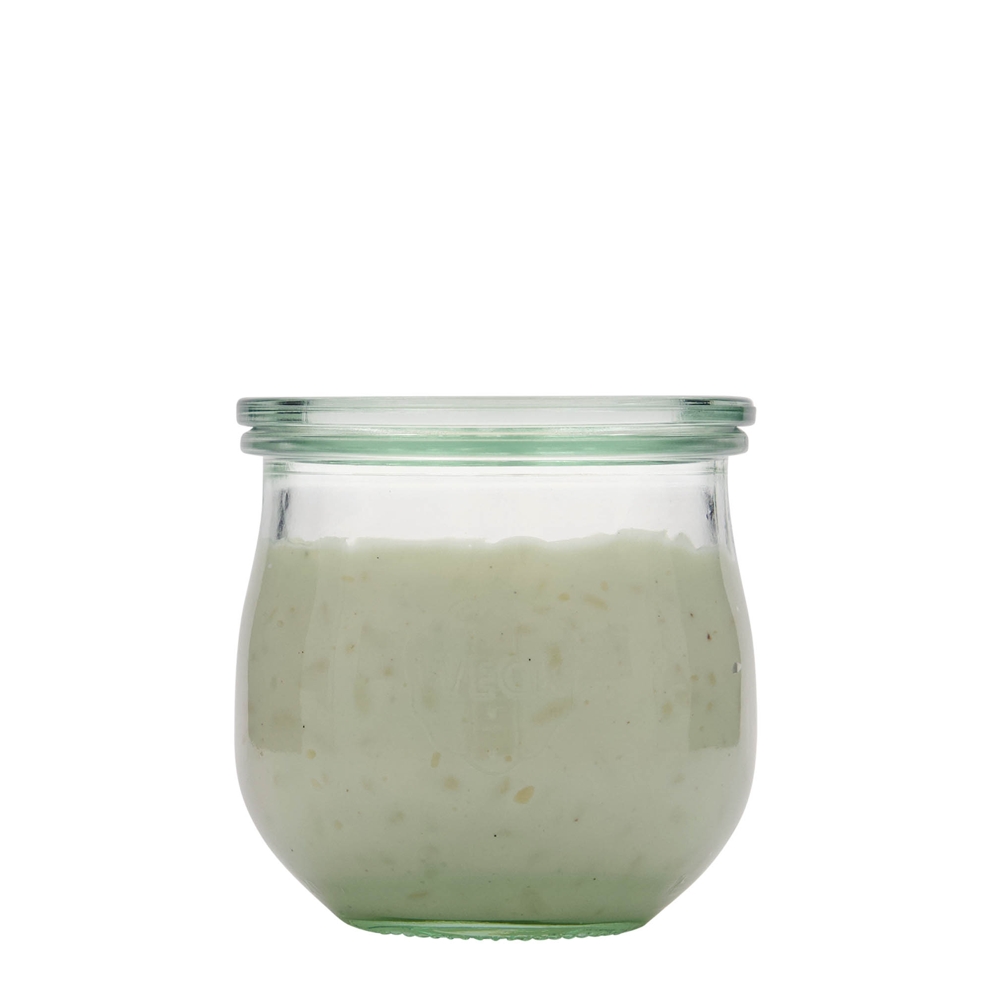 370 ml WECK-tulpanburk, mynning: rund kant