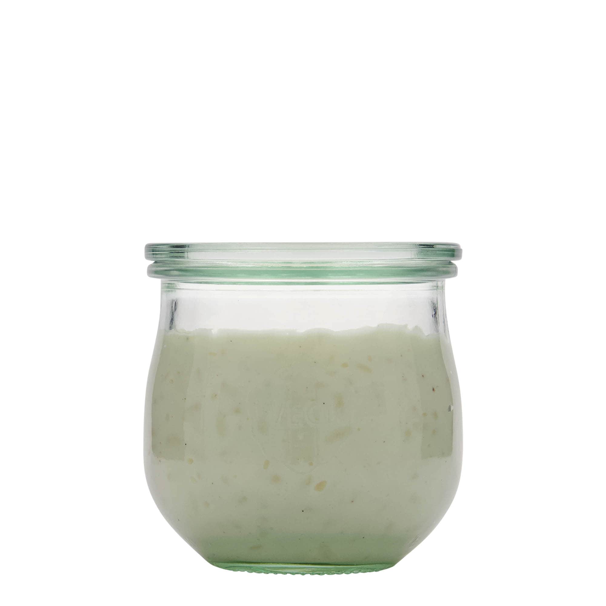 370 ml WECK-tulpanburk, mynning: rund kant