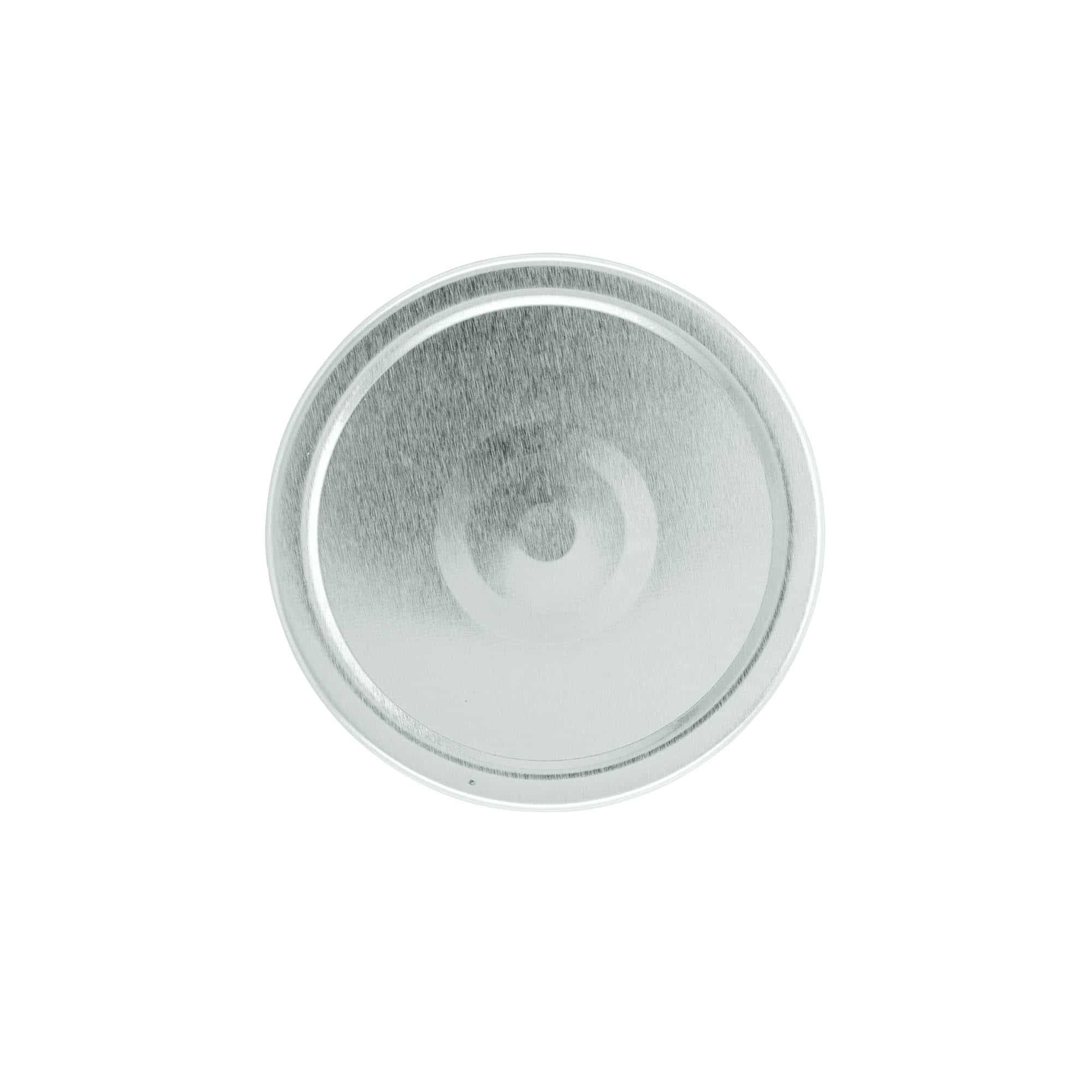 Deep twist off-lock, plåt, silver, för mynning: Deep-TO 82