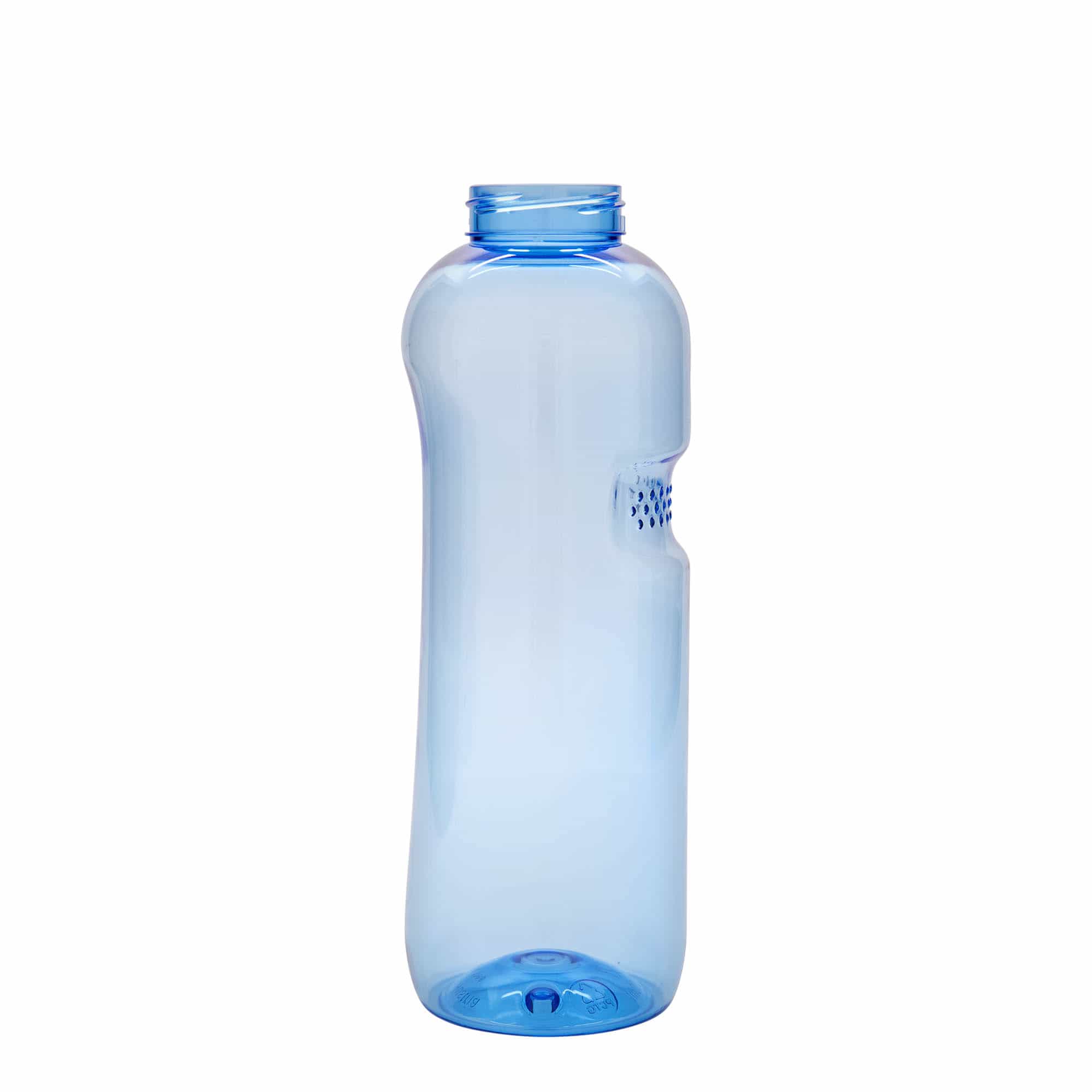1 000 ml PET-dricksflaska 'Kavodrink', plast, blå