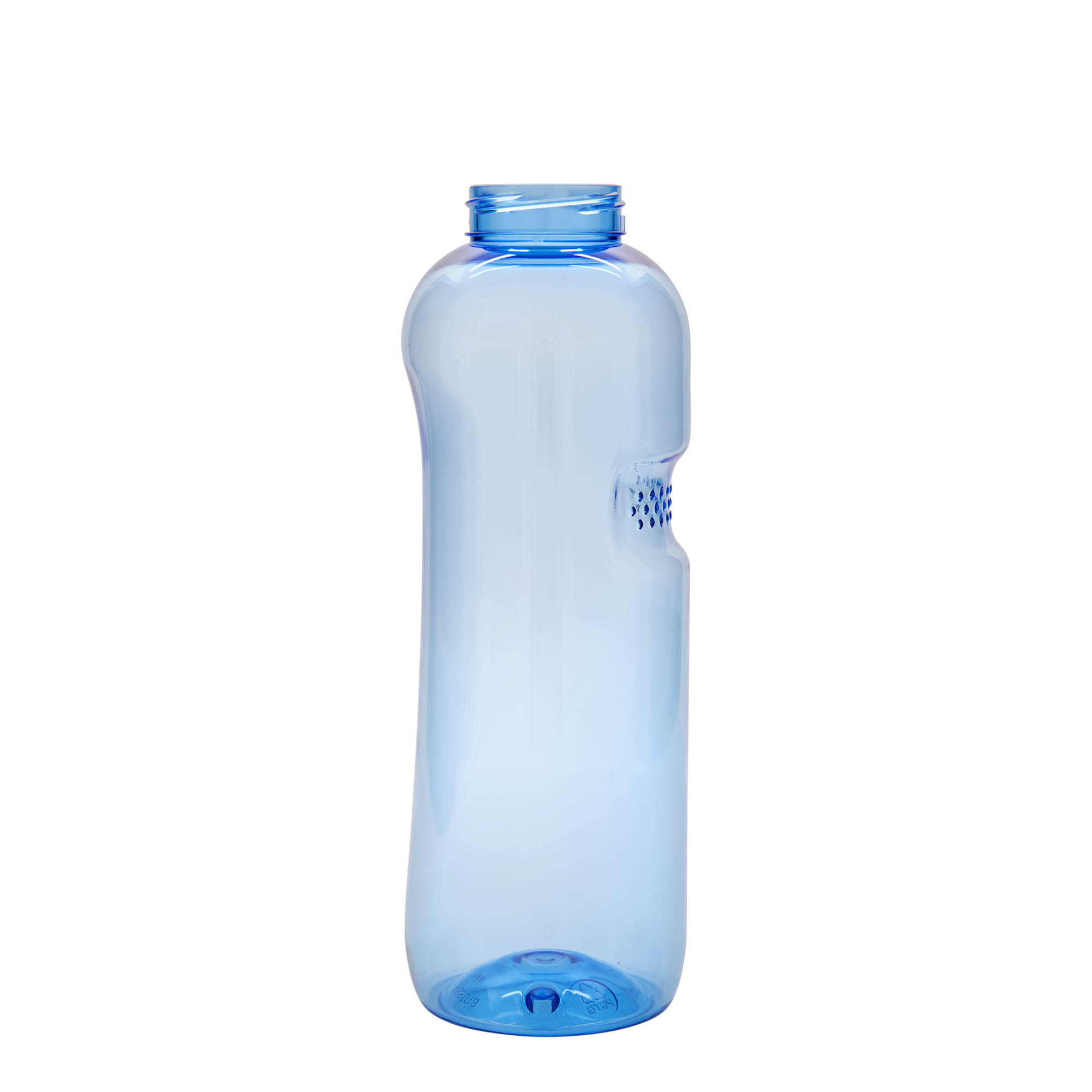 1 000 ml PET-dryckesflaska 'Kavodrink', plast, blå