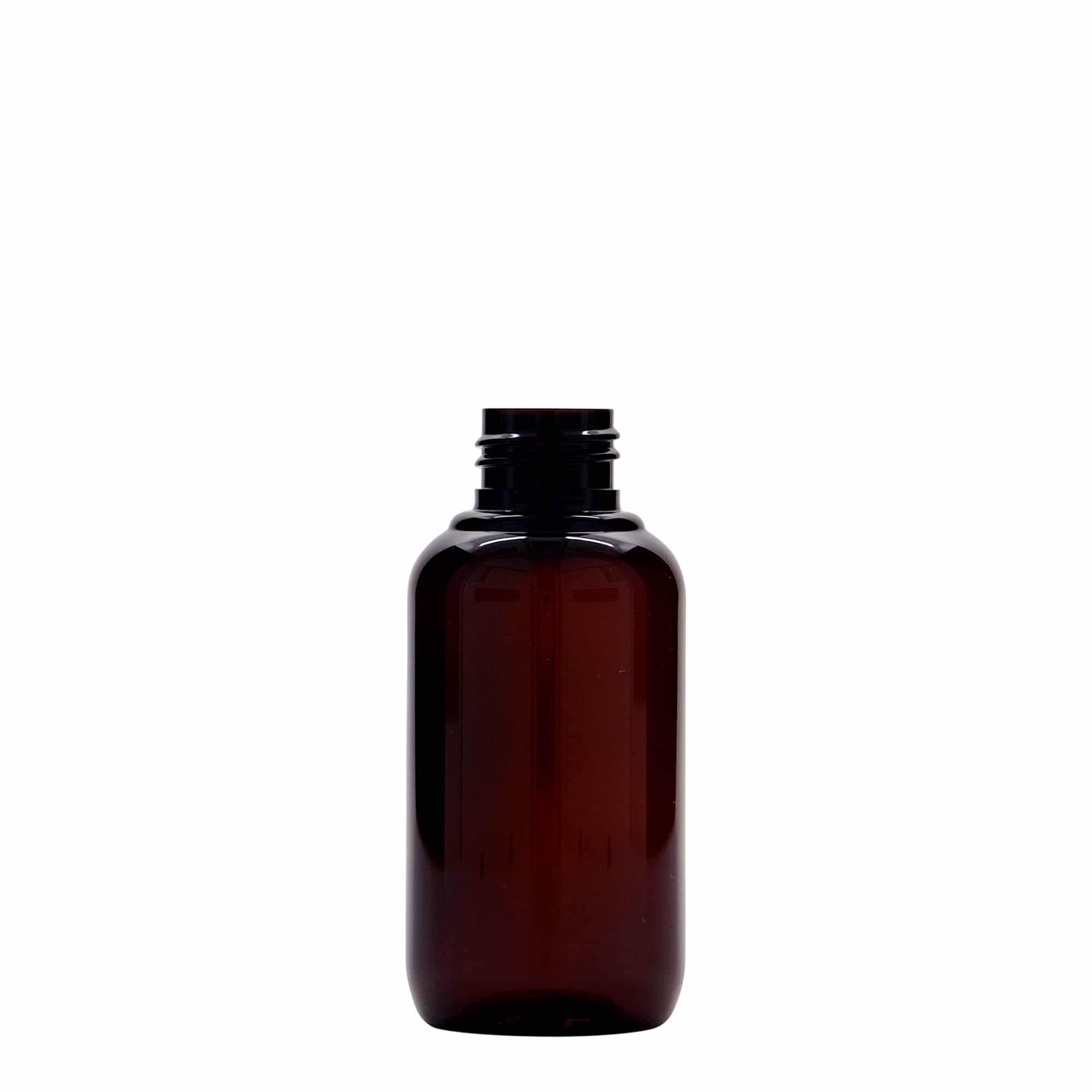100 ml flaska av återvunnen plast 'Victor's Best, PCR, brun, mynning: GPI 24/410 100 ml flaska av återvunnen plast 'Victor's Best, PCR, brun, mynning: GPI 24/410