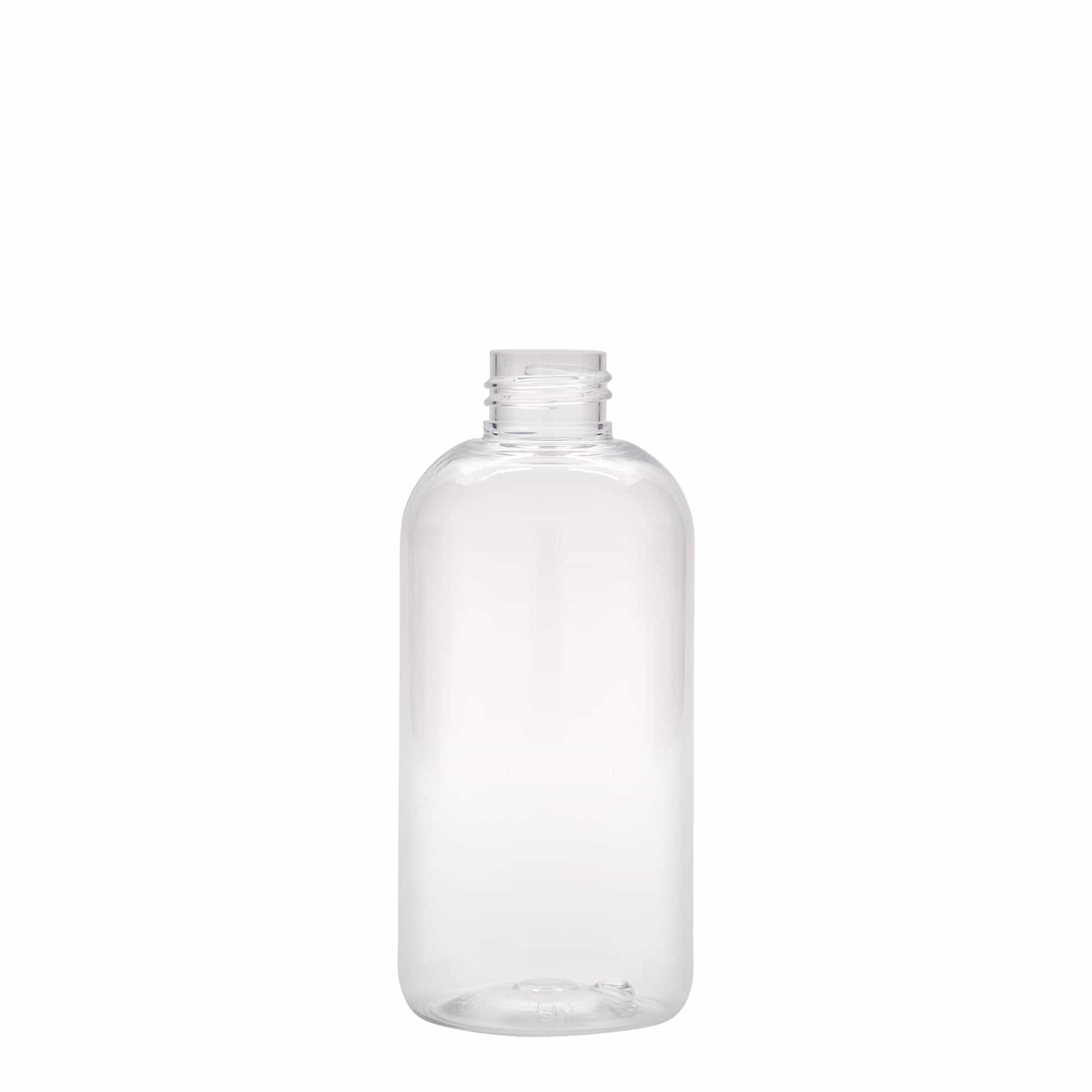 200 ml PET-flaska 'Boston', plast, mynning: GPI 24/410 200 ml PET-flaska 'Boston', plast, mynning: GPI 24/410