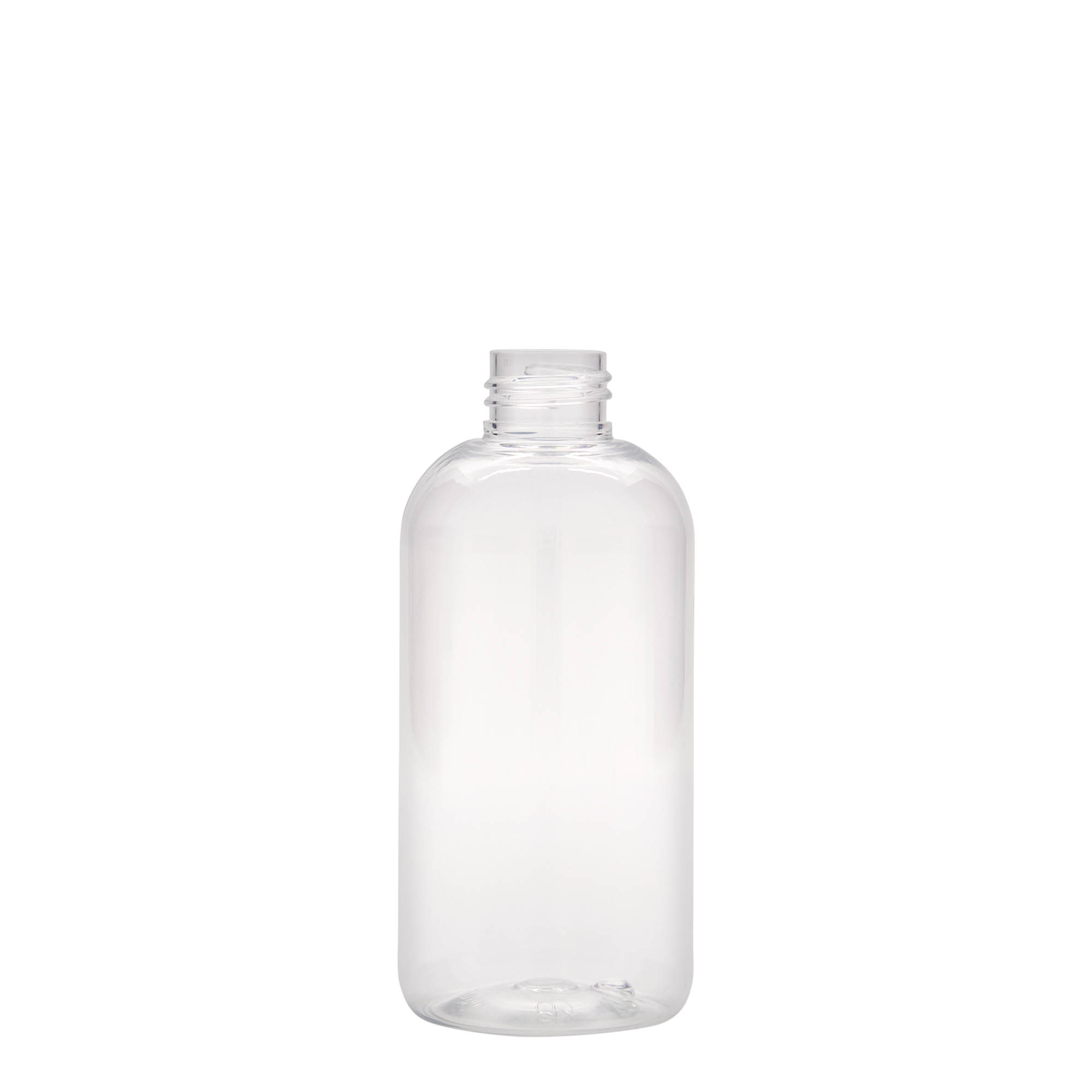 200 ml PET-flaska 'Boston', plast, öppning: 24/410