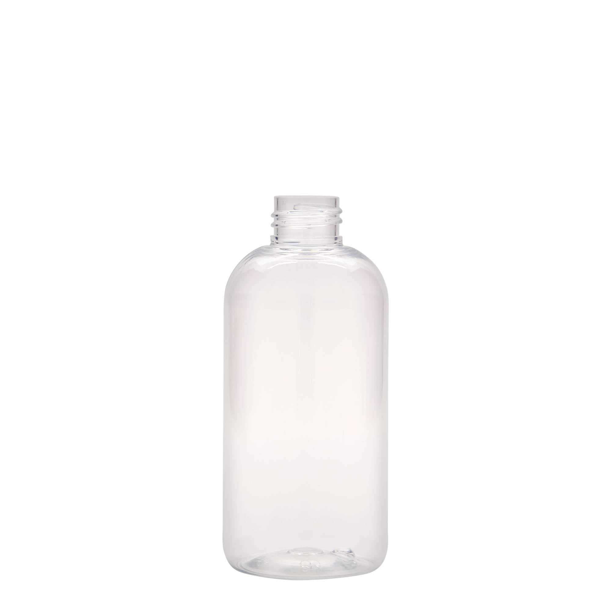 200 ml PET-flaska 'Boston', plast, öppning: 24/410