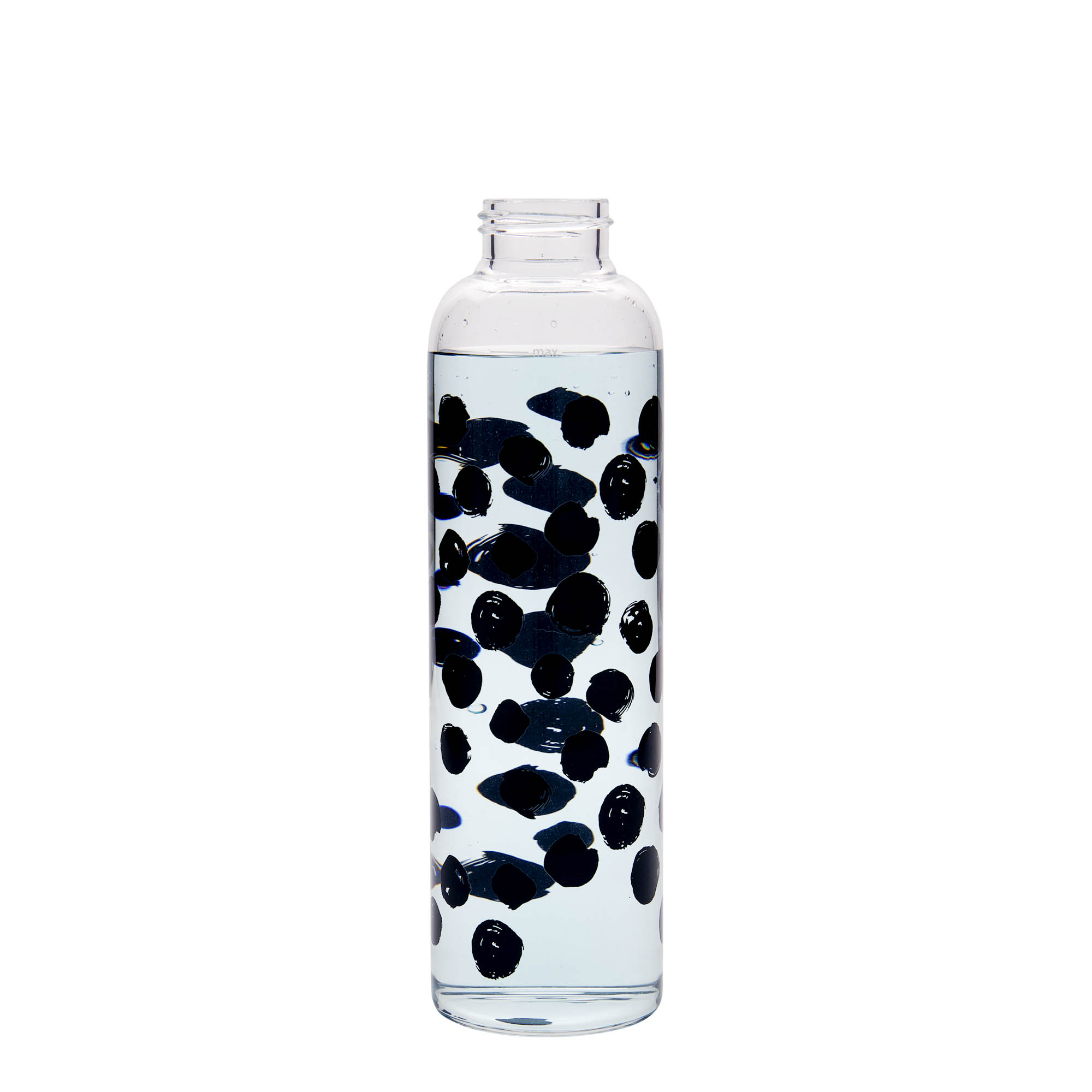 500 ml vattenflaska 'Perseus - Svarta prickar', öppning: skruvlock 500 ml vattenflaska 'Perseus - Svarta prickar', öppning: skruvlock
