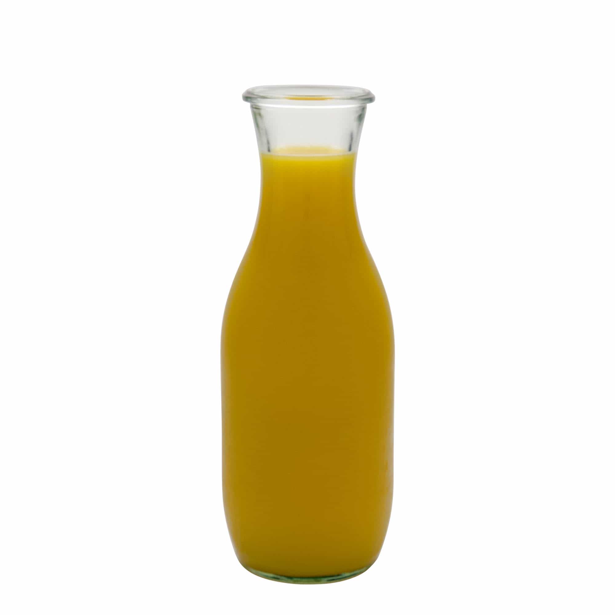 1 000 ml WECK-saftflaska, mynning: rund kant