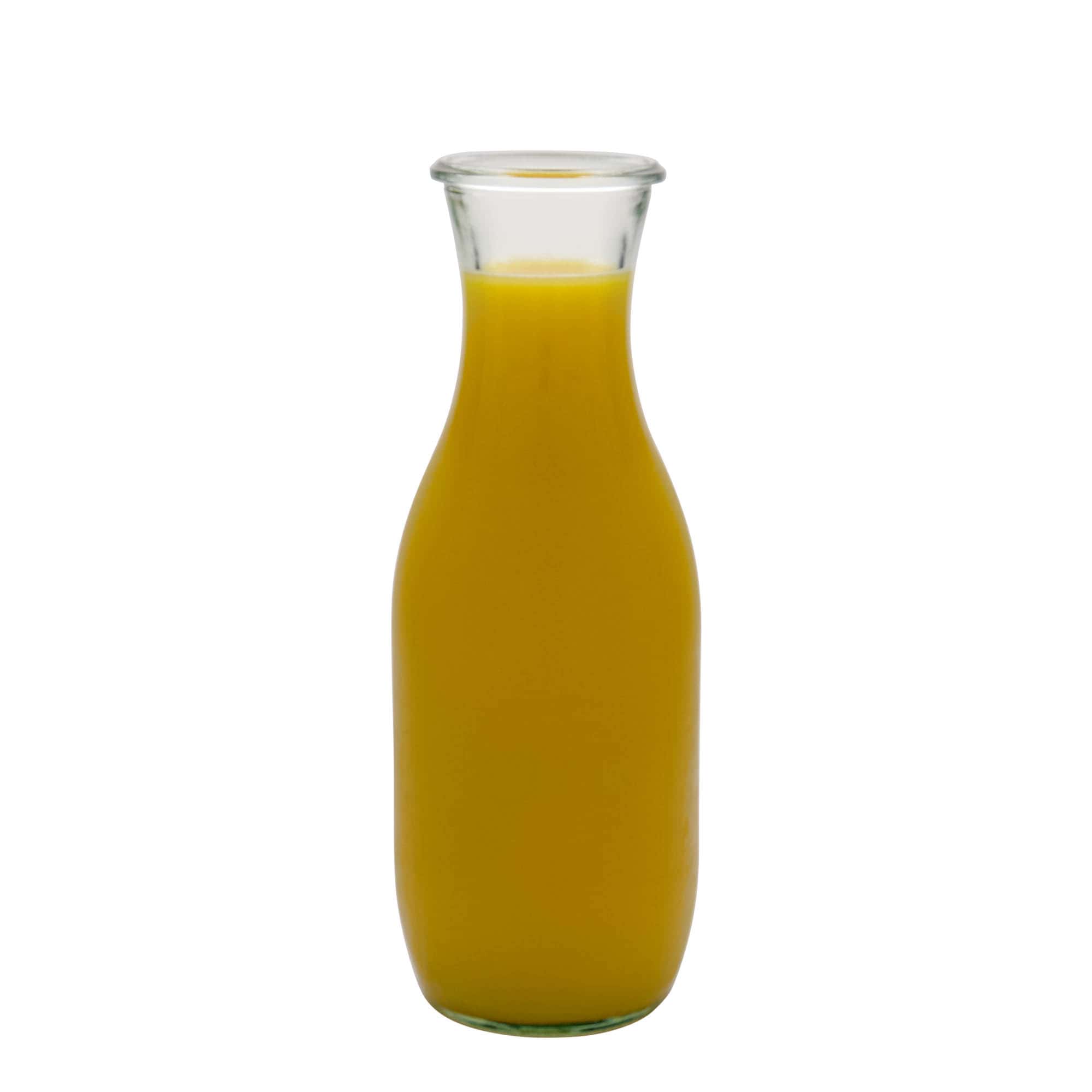 1.000 ml WECK-juiceflaska, mynning: rund kant