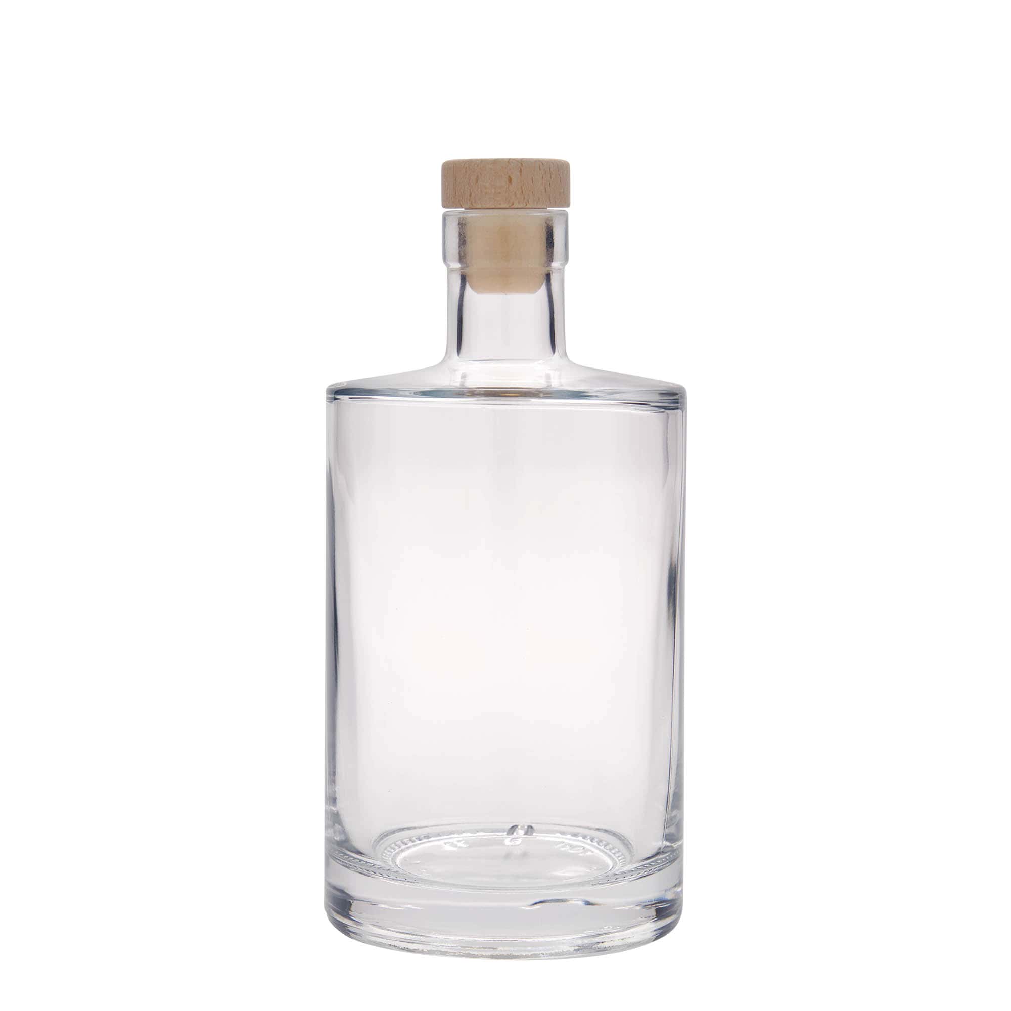 700 ml glasflaska 'Aventura', mynning: kork