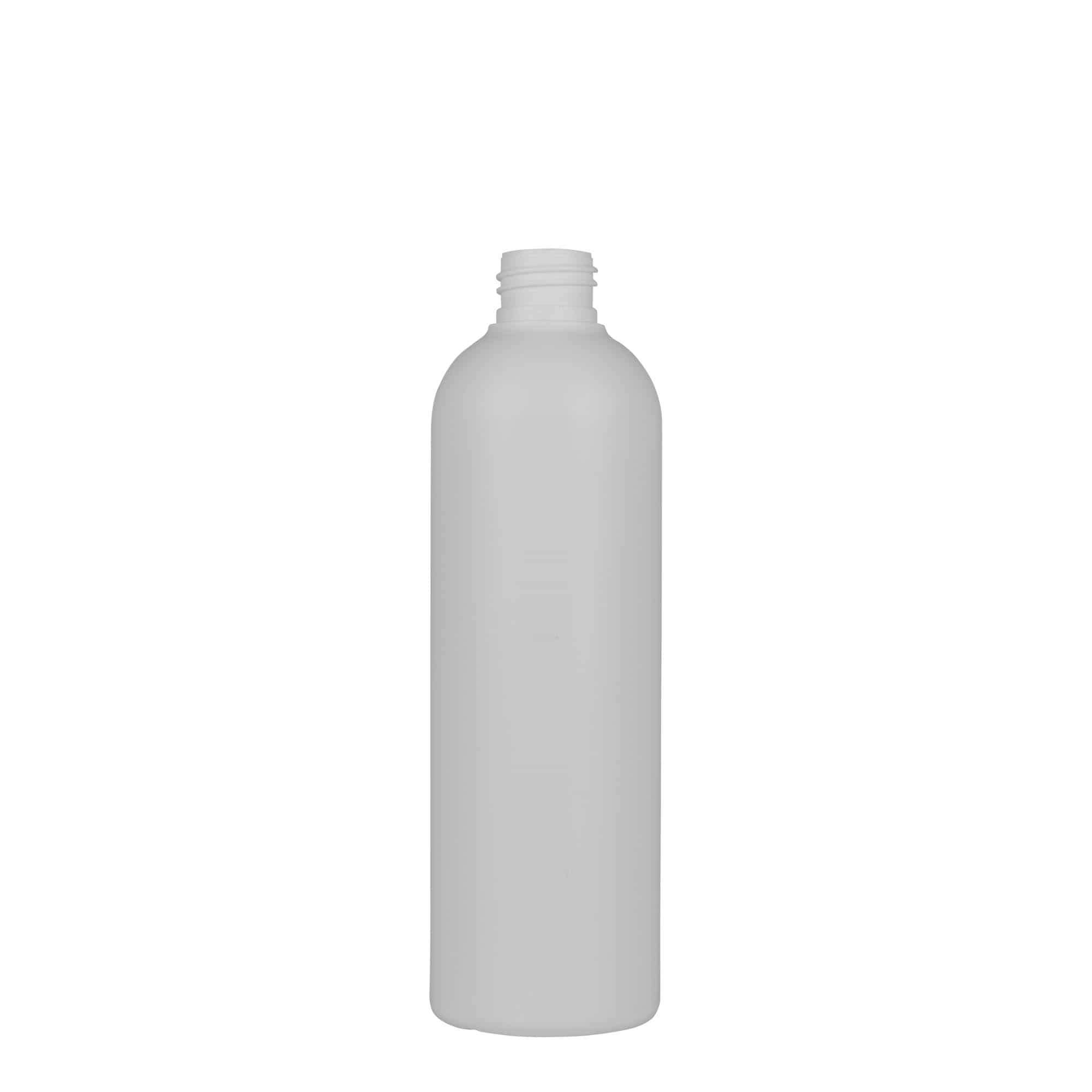 300 ml plastflaska 'Tuffy', HDPE, vit, öppning: 24/410