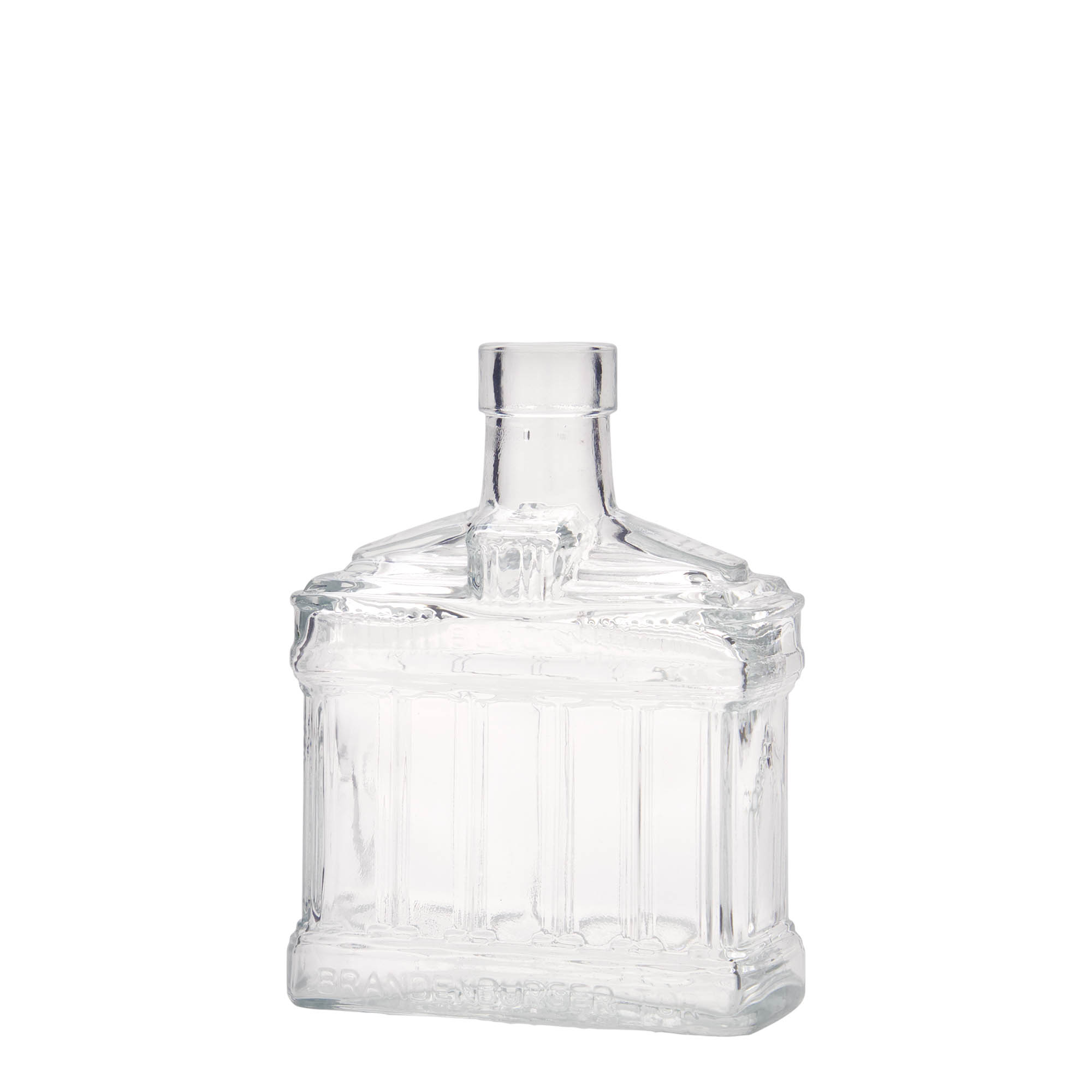 200 ml glasflaska 'Brandenburger Tor', öppning: kork