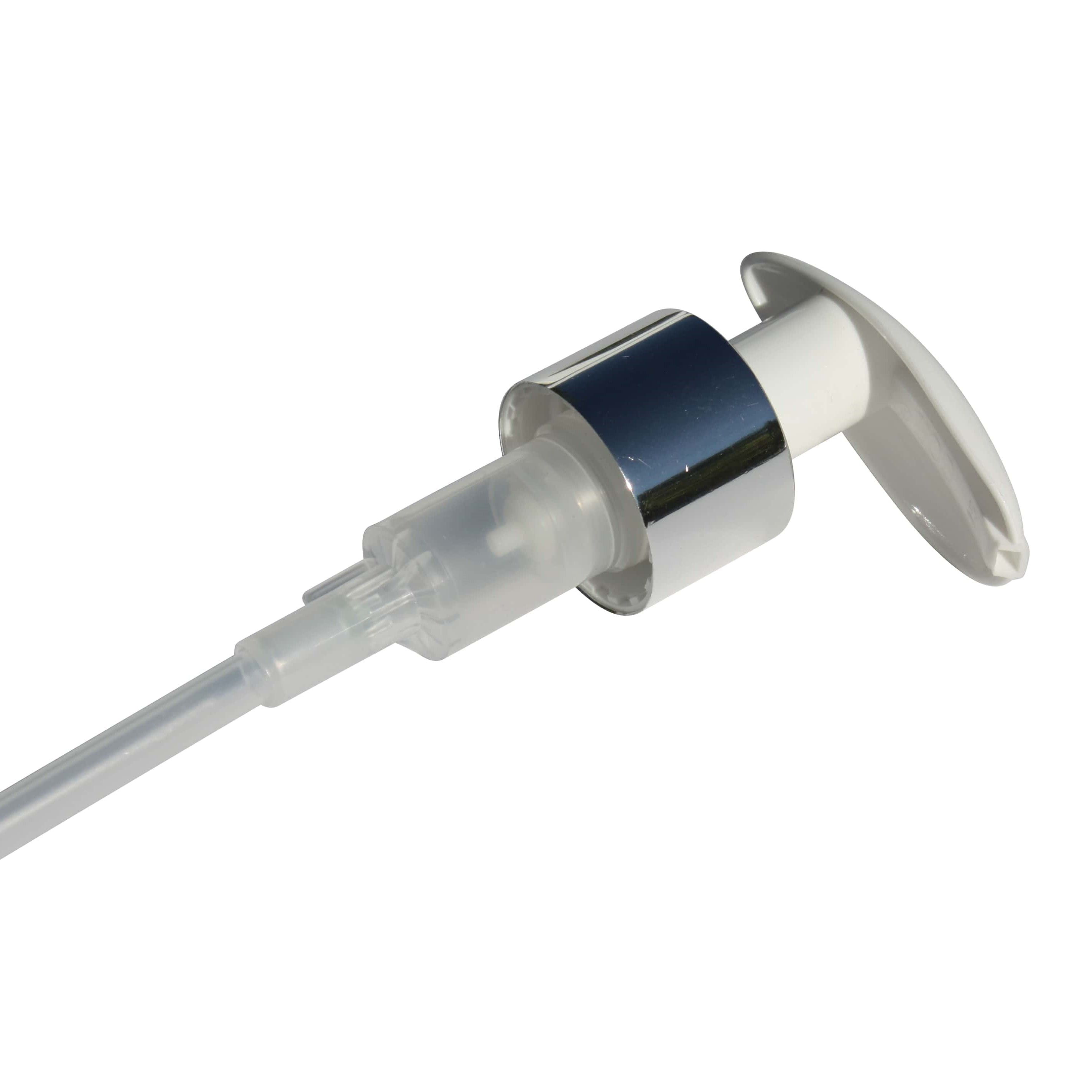 Skruvkapsel dispenserpump, PP-plast, vit, för mynning: GPI 24/410 Skruvkapsel dispenserpump, PP-plast, vit, för mynning: GPI 24/410