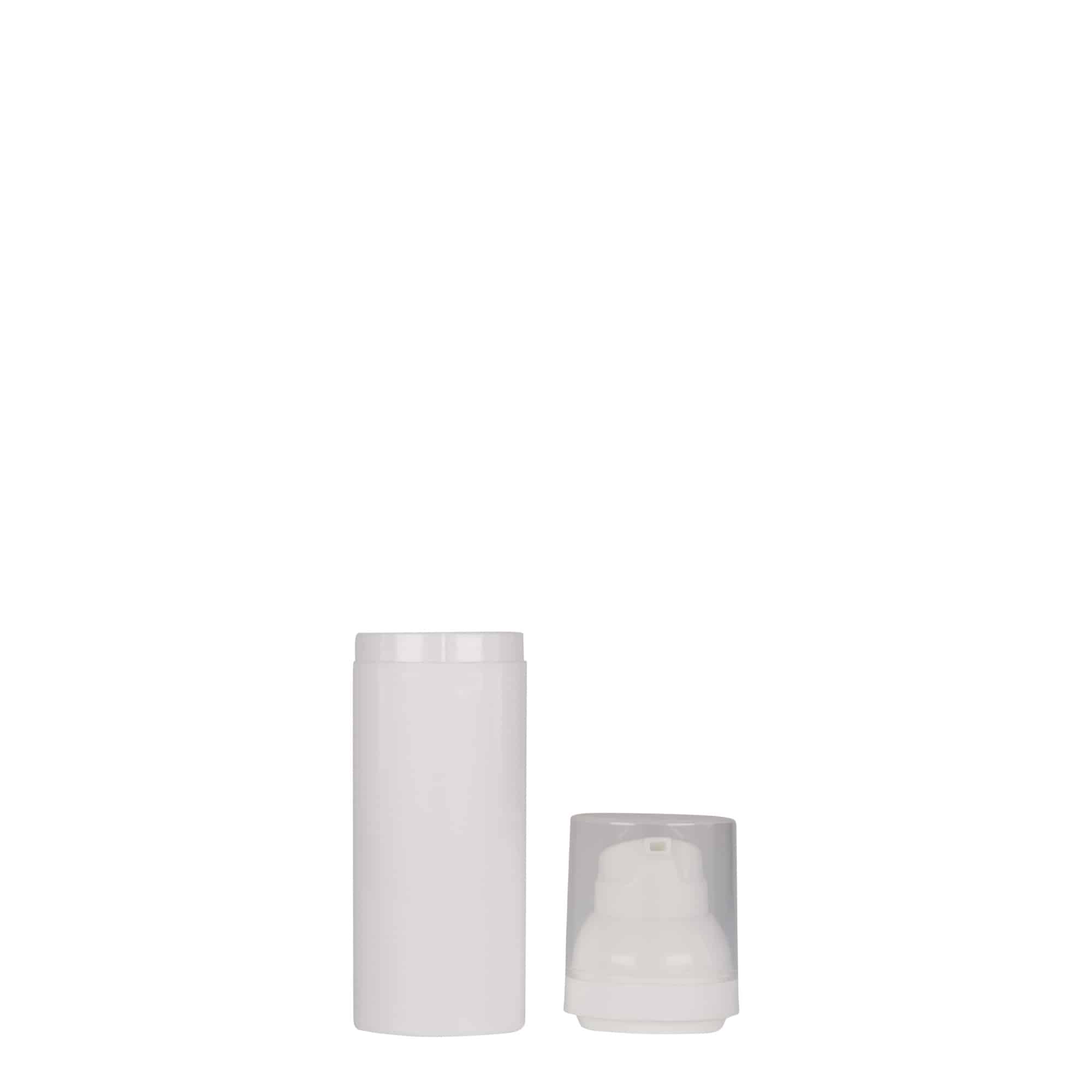 50 ml luftfri dispenser 'Mezzo', PP-plast, vit