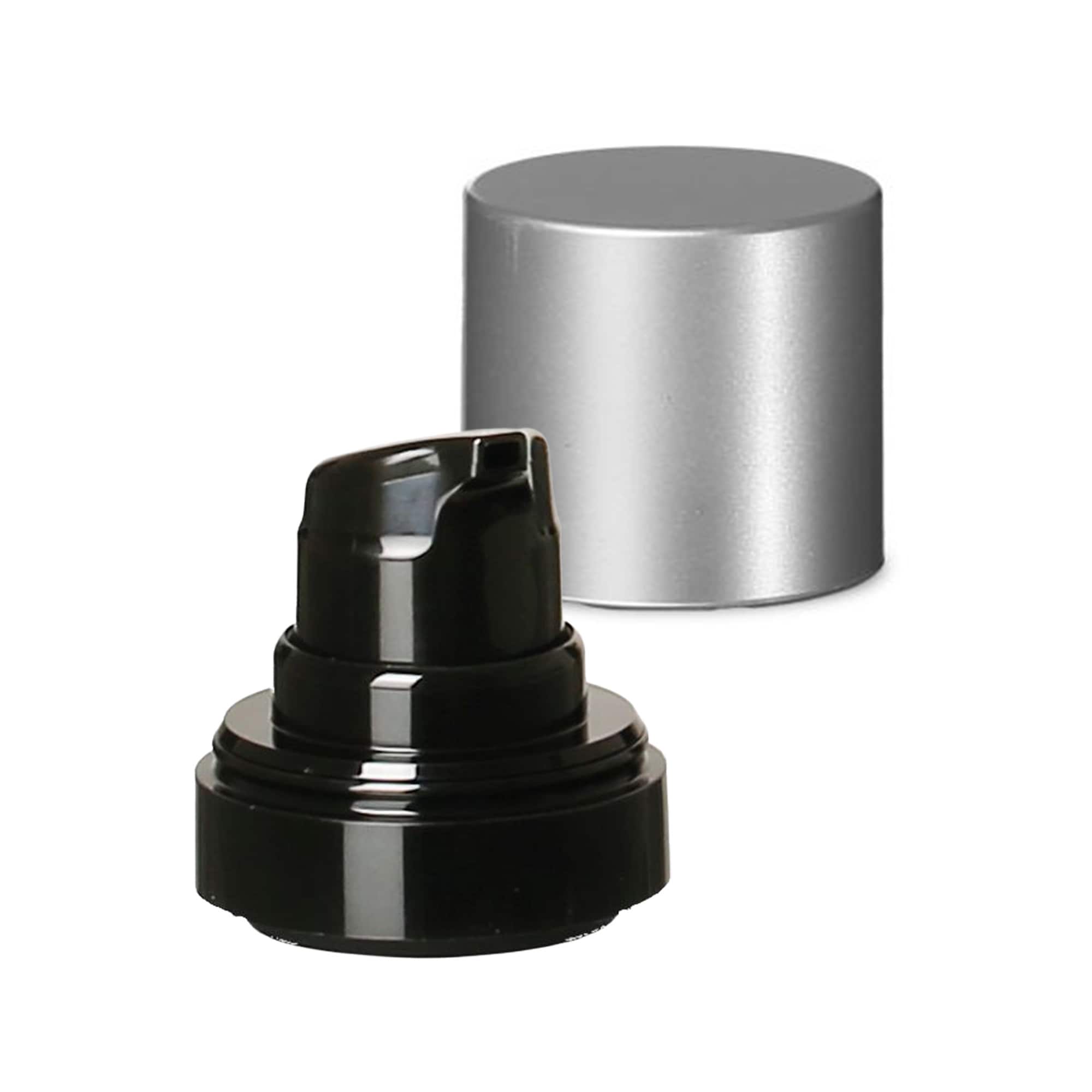 Airless-dispenserpumphuvud 'Micro', PP-plast, svart