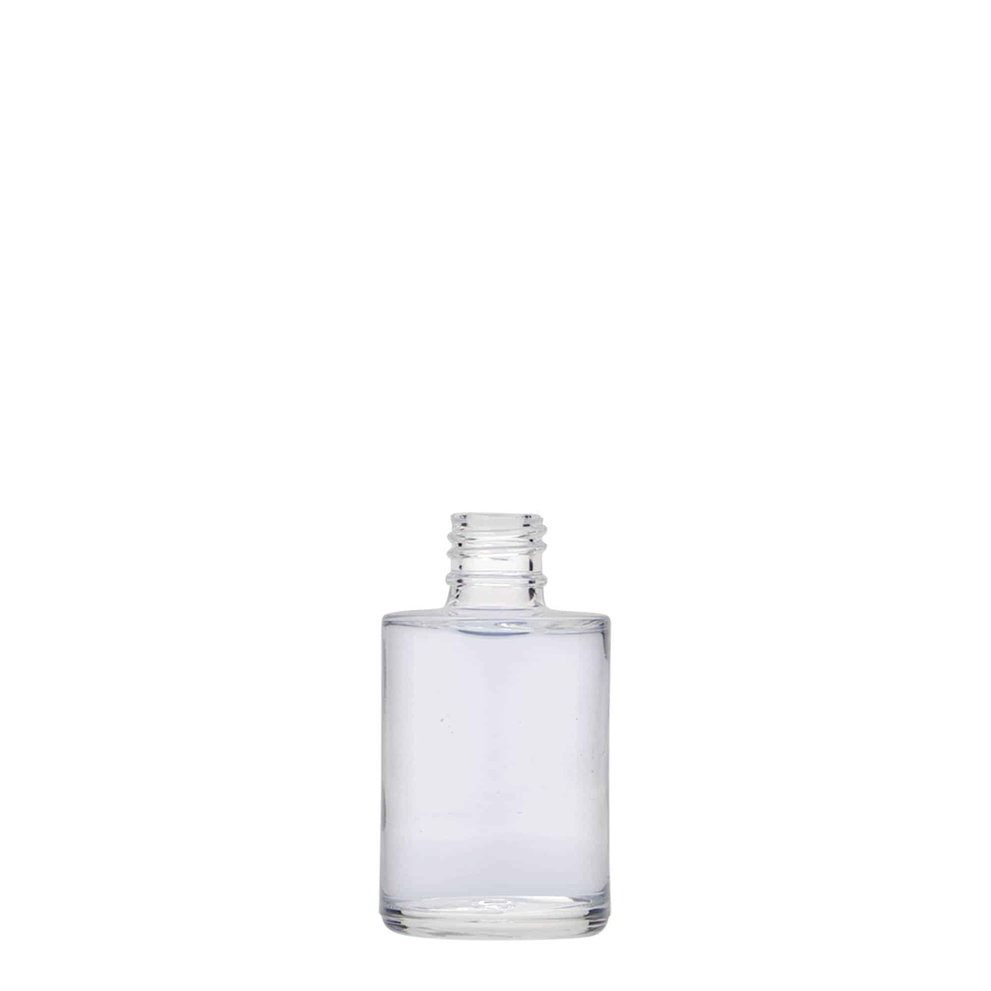16 ml nagellacksflaska 'London' med pensel, glas