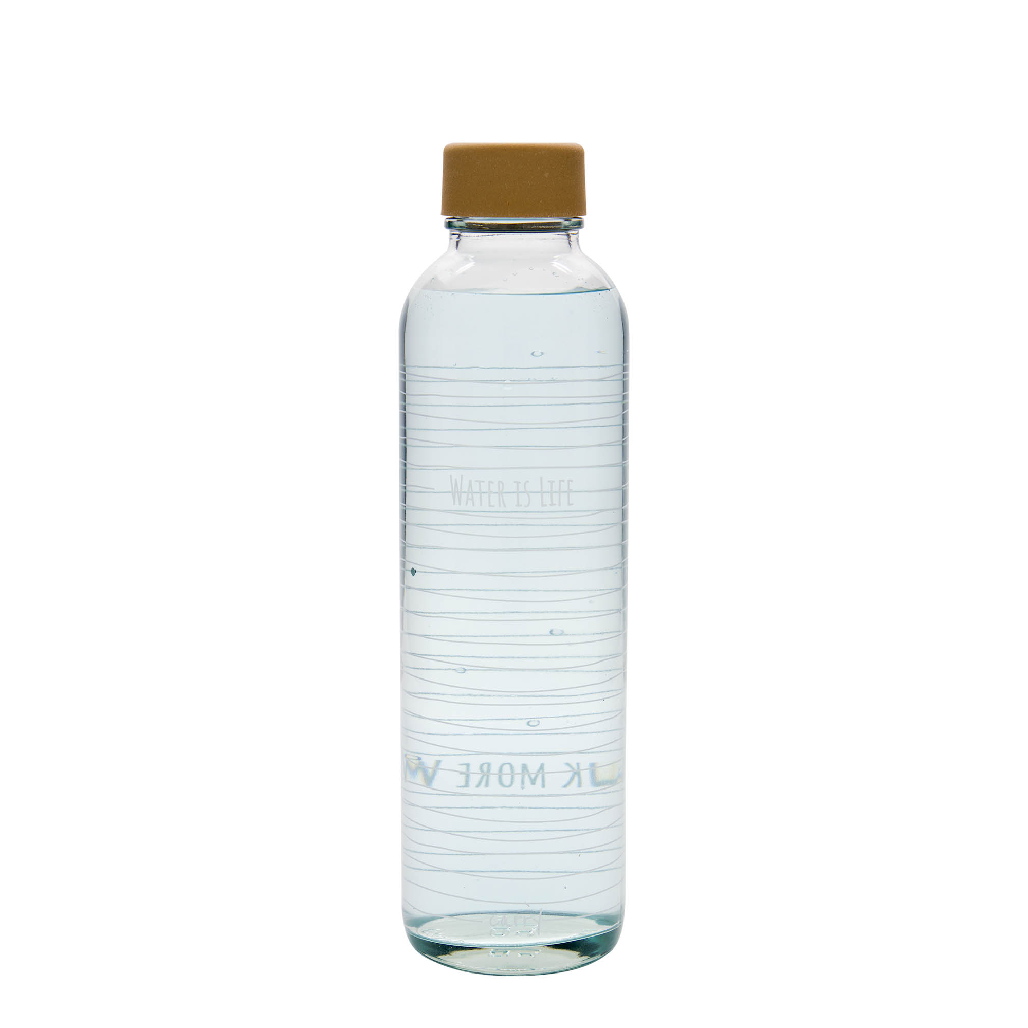700 ml drickflaska CARRY Bottle 'Water is Life', öppning: skruvlock 700 ml drickflaska CARRY Bottle 'Water is Life', öppning: skruvlock