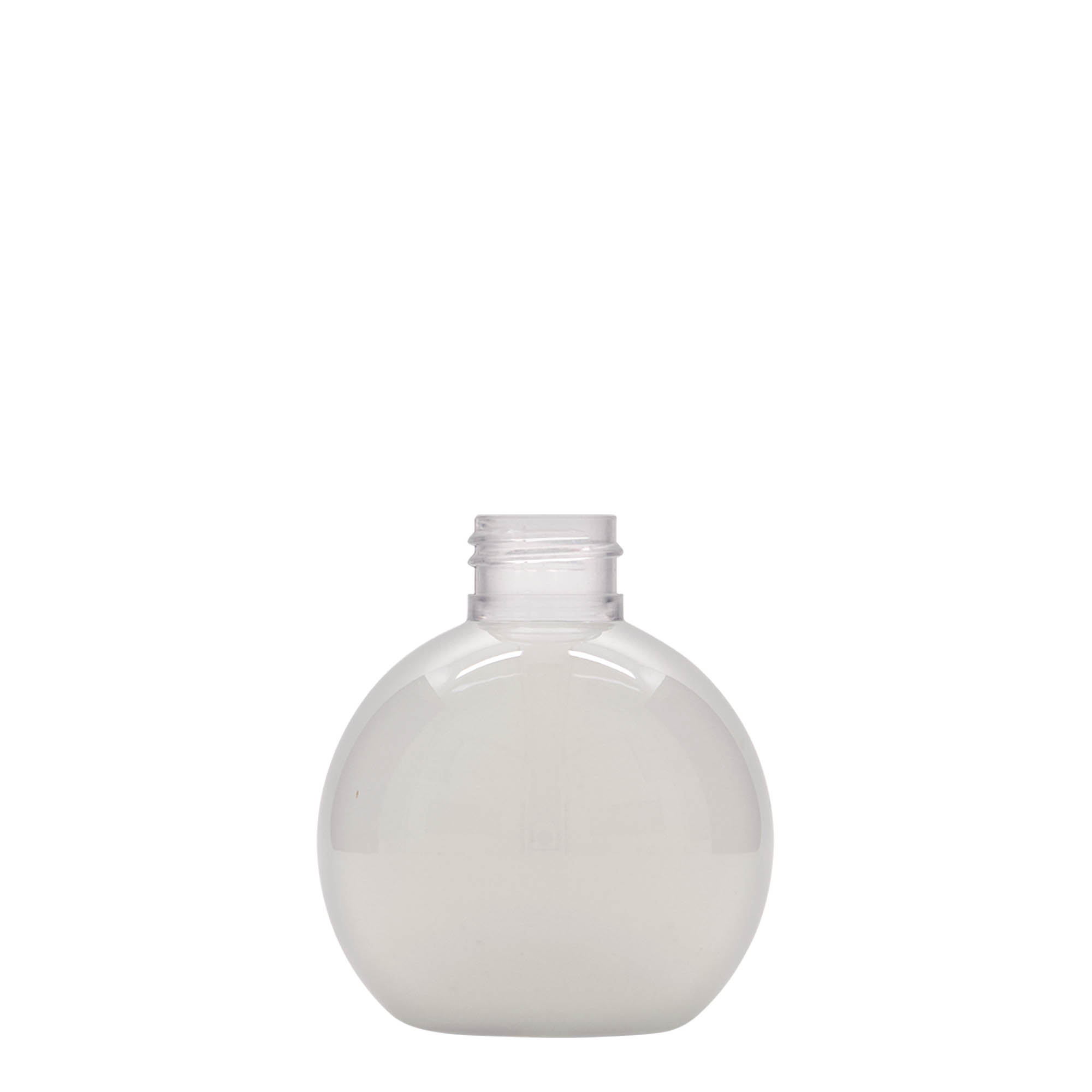 150 ml PET-flaska 'Perry', rund, plast, öppning: 24/410 150 ml PET-flaska 'Perry', rund, plast, öppning: 24/410