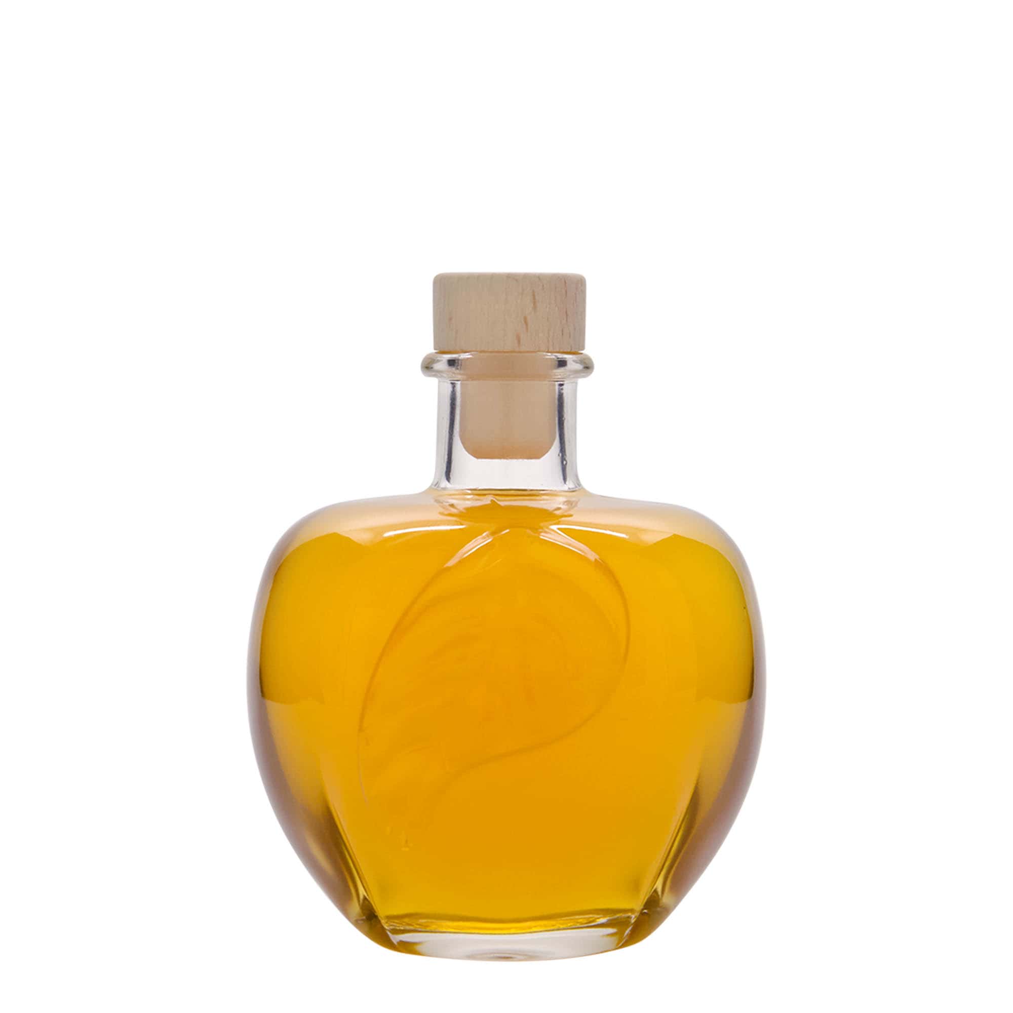350 ml glasflaska 'Äpple', mynning: kork