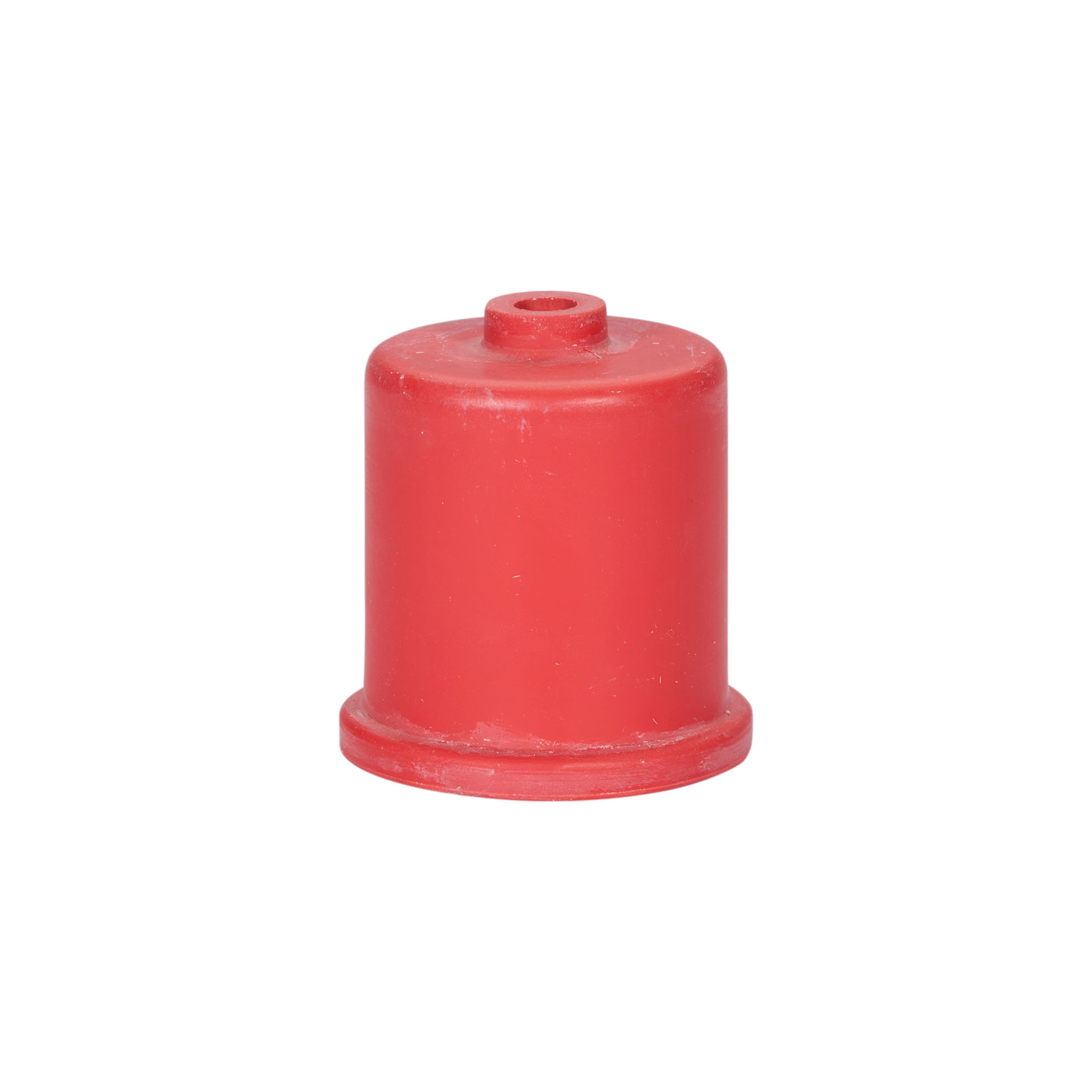Jäslock typ 4, gummi, röd